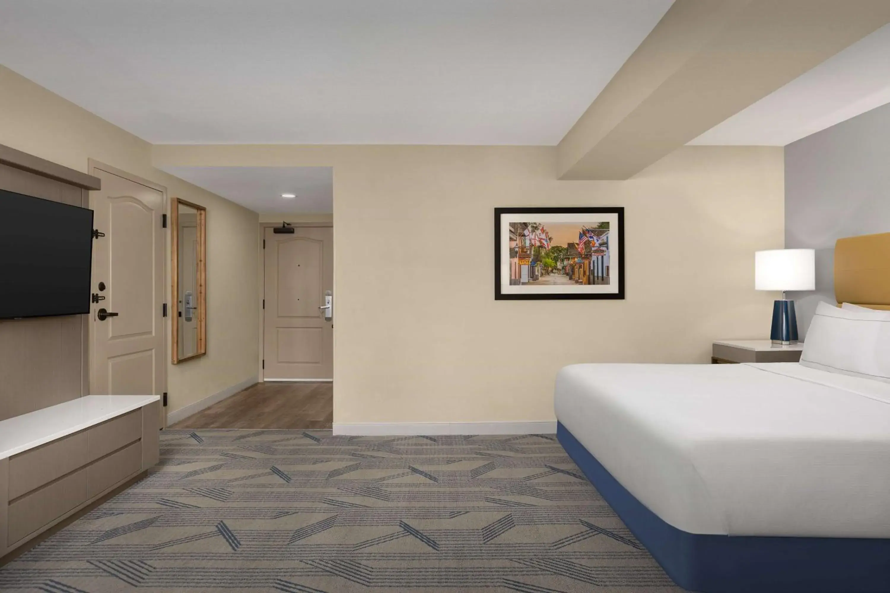 King Room with Accessible Tub - Mobility and Hearing Access in DoubleTree by Hilton St. Augustine Historic District King Room with Accessible Tub - Mobility and Hearing Access in DoubleTree by Hilton St. Augustine Historic District