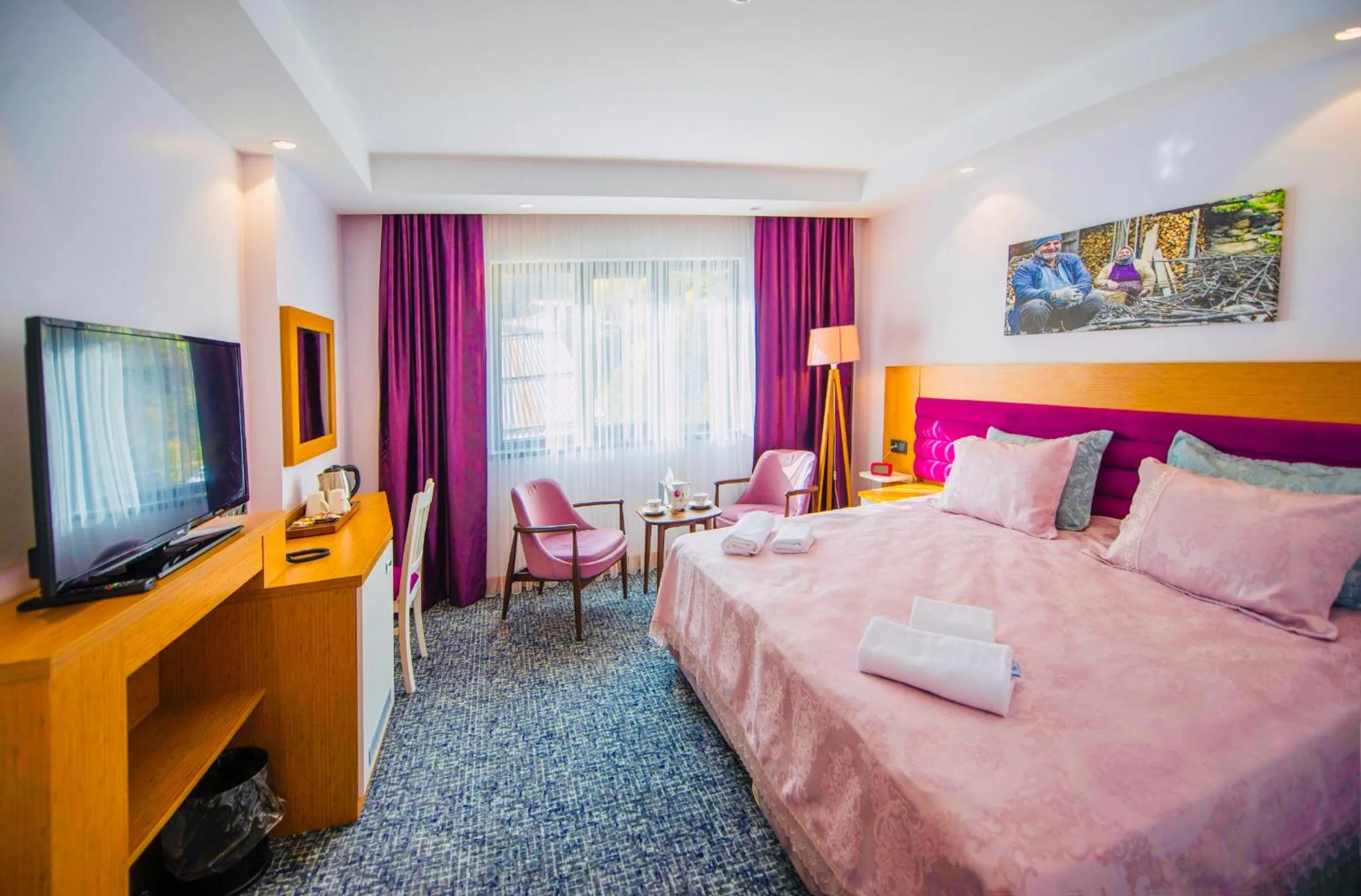 Bed in Golden Inn Hotel Uzungöl