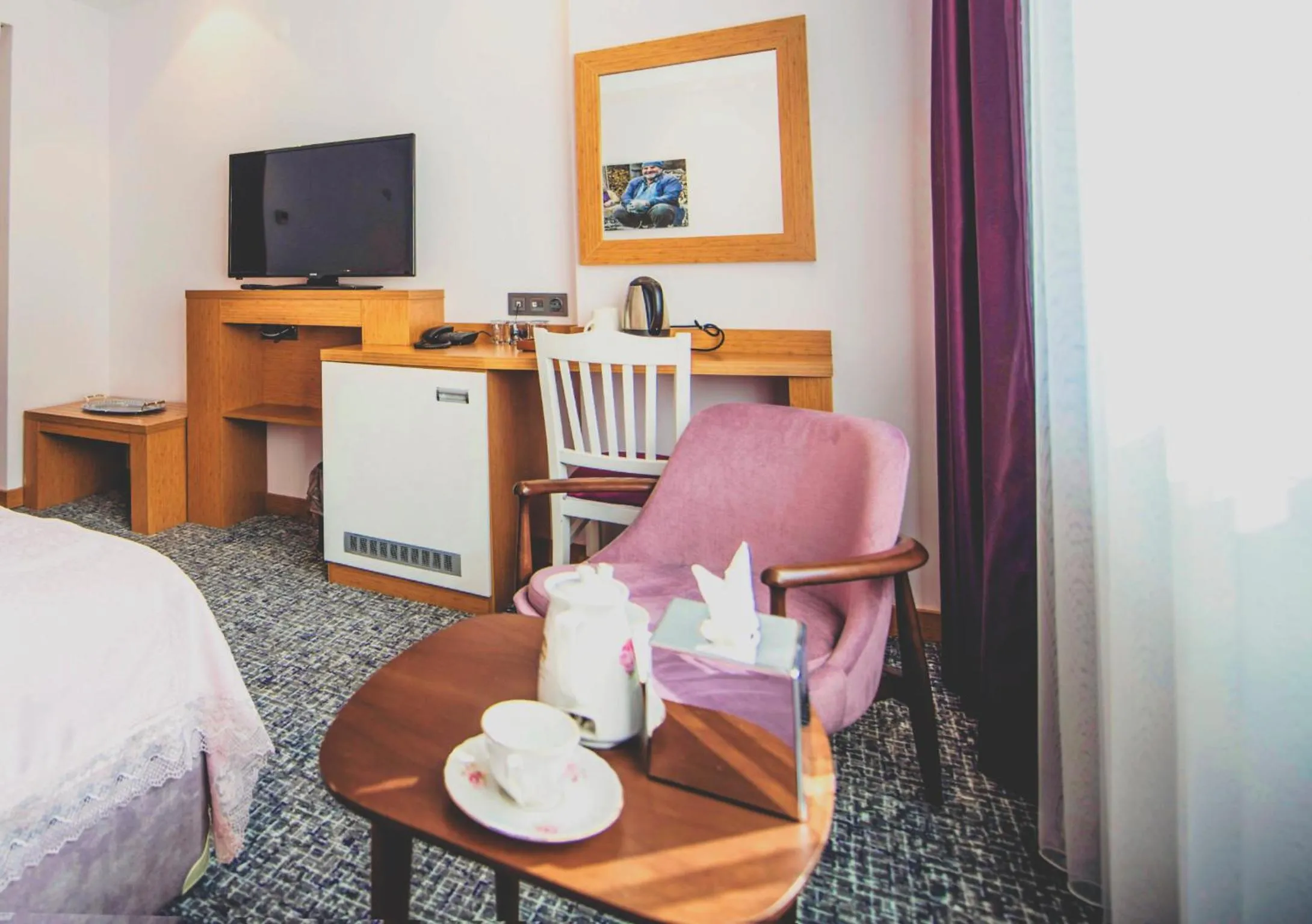 Bed in Golden Inn Hotel Uzungöl