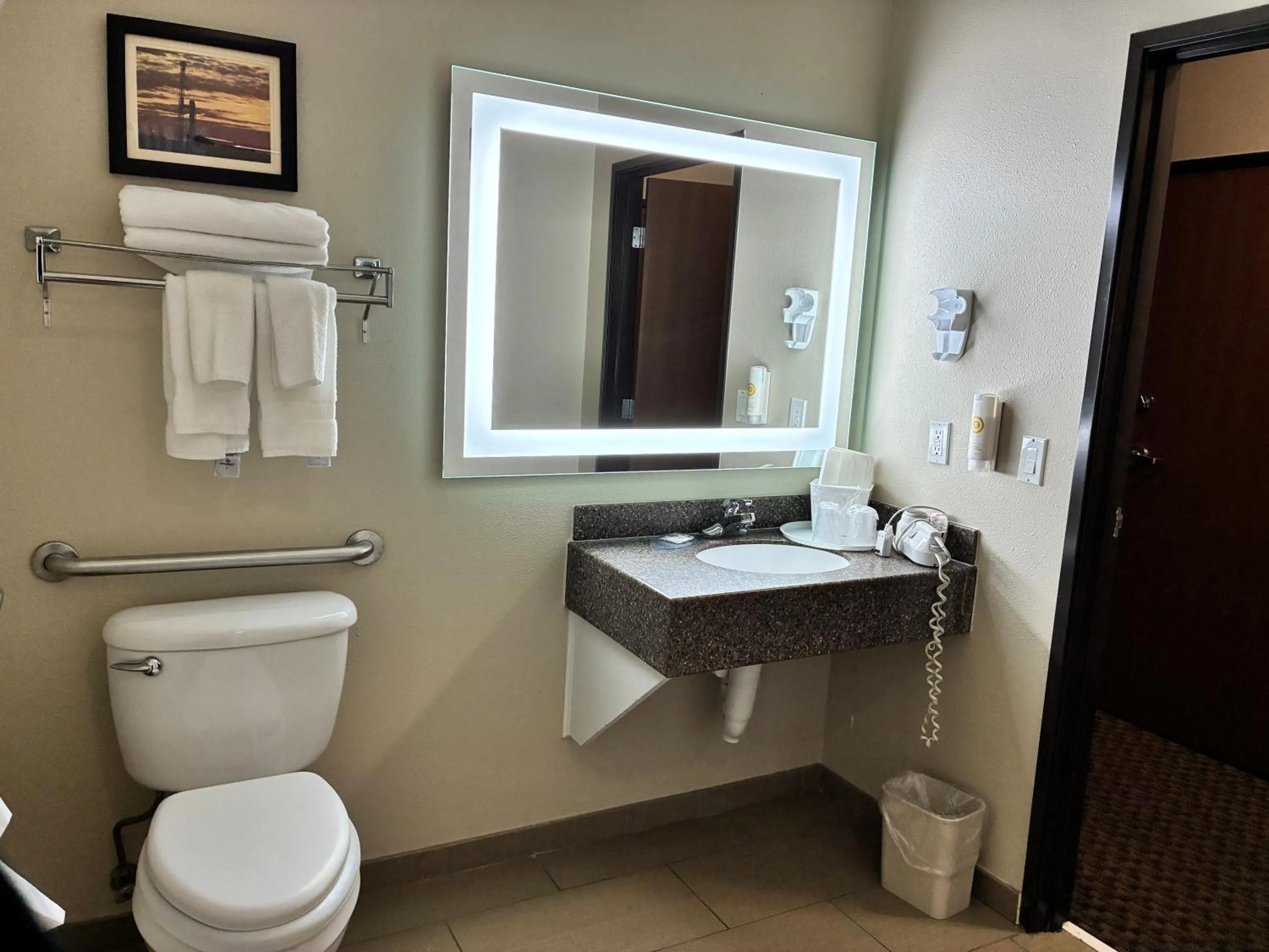 Toilet in Comfort Inn & Suites Sterling