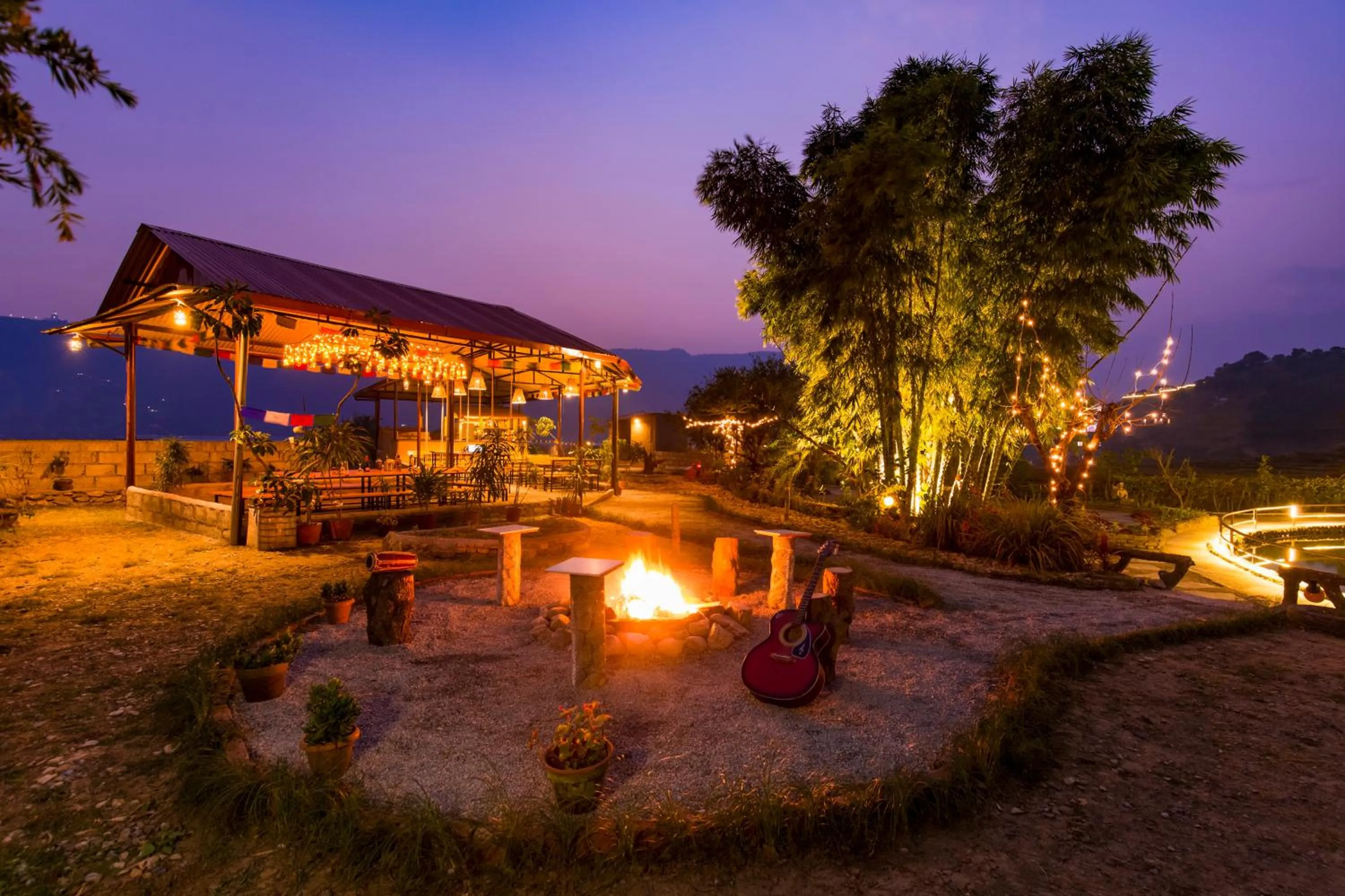 Property building in Zostel Pokhara