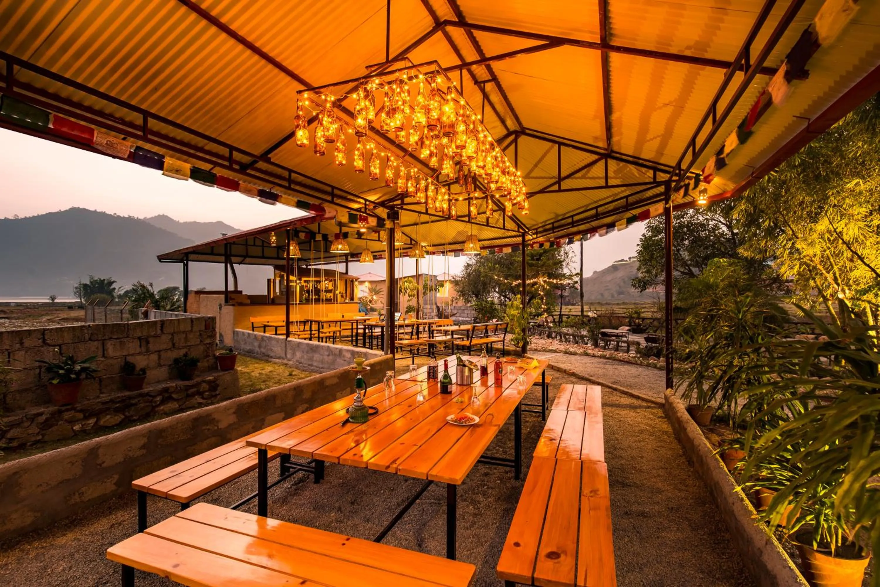 Restaurant/places to eat in Zostel Pokhara
