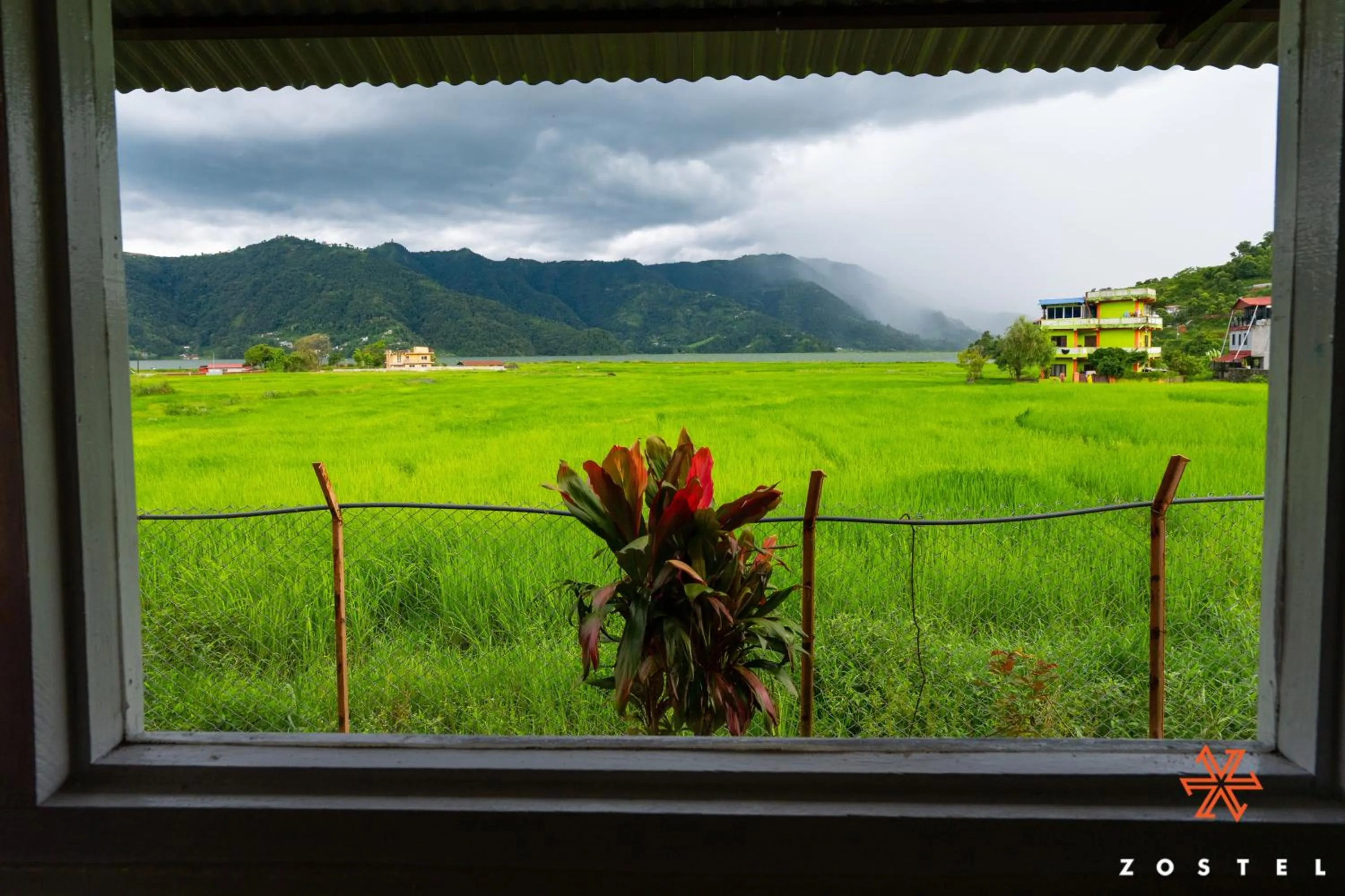 Natural landscape in Zostel Pokhara