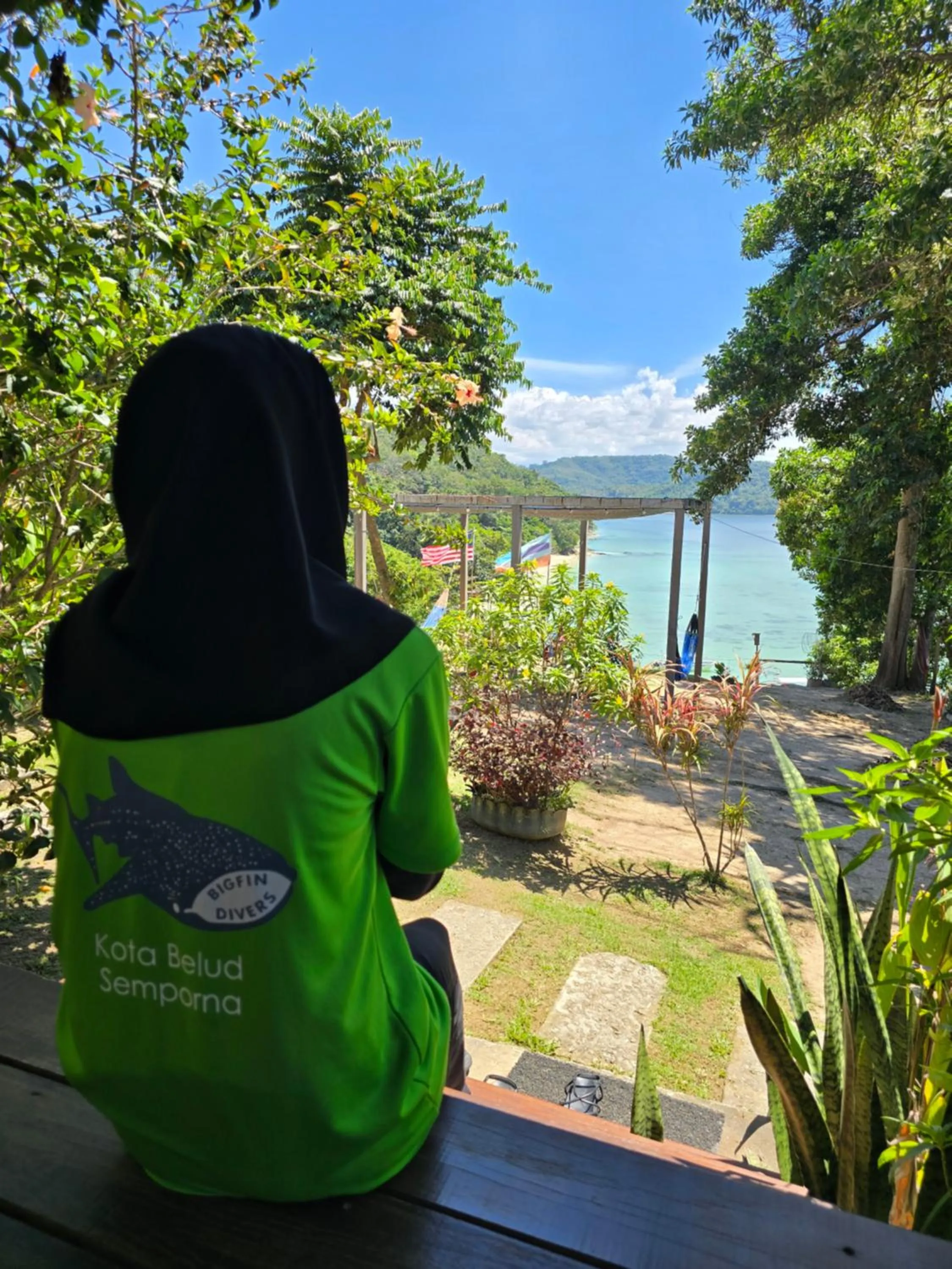 Sea view in Bigfin beach resort