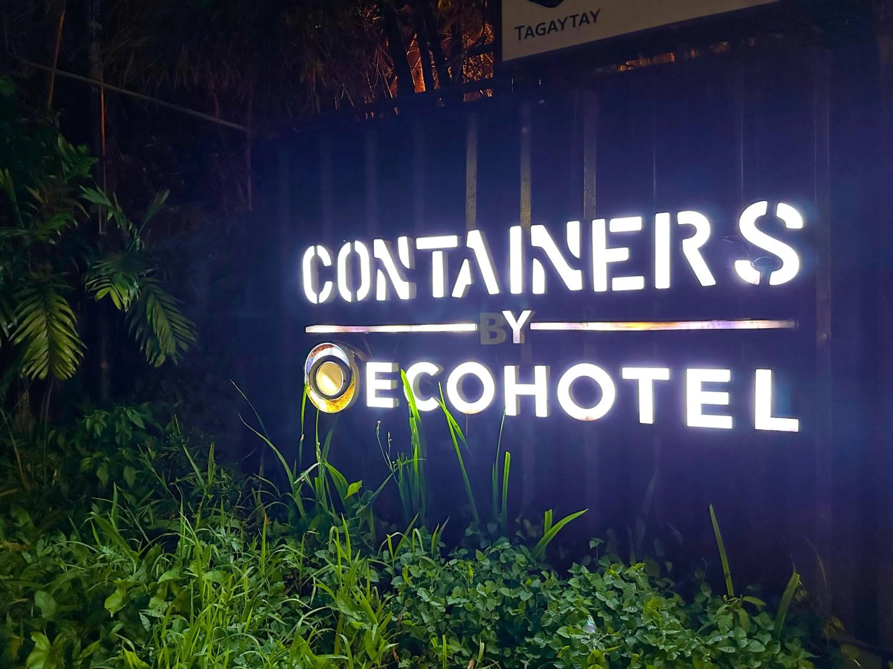 Property logo or sign in Containers by Eco Hotels