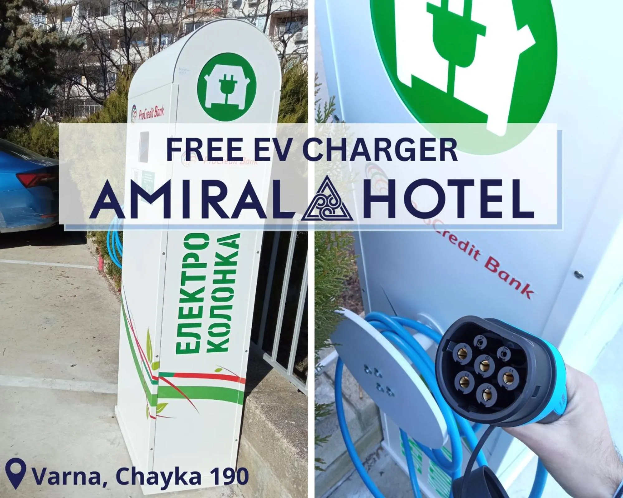 Parking in Amiral Hotel