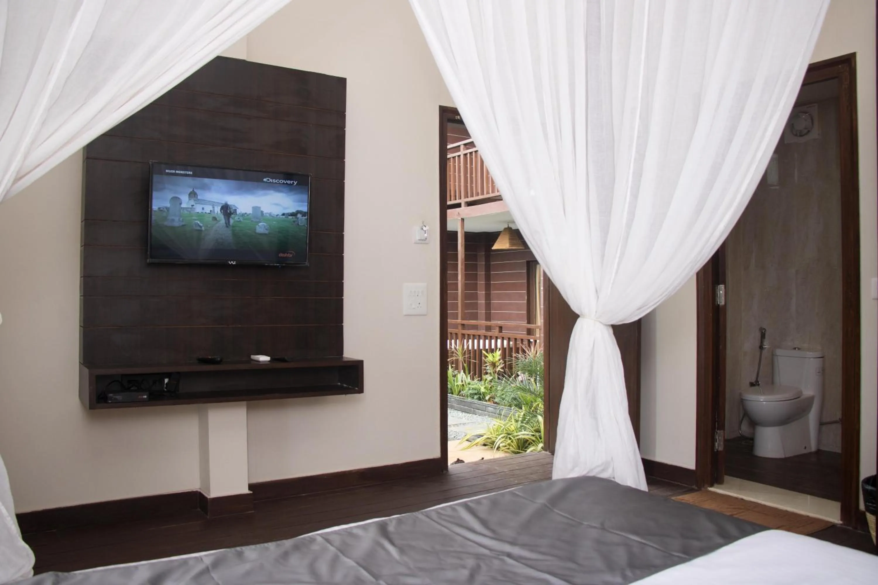 Bedroom, Bed in SinQ Beach Morjim