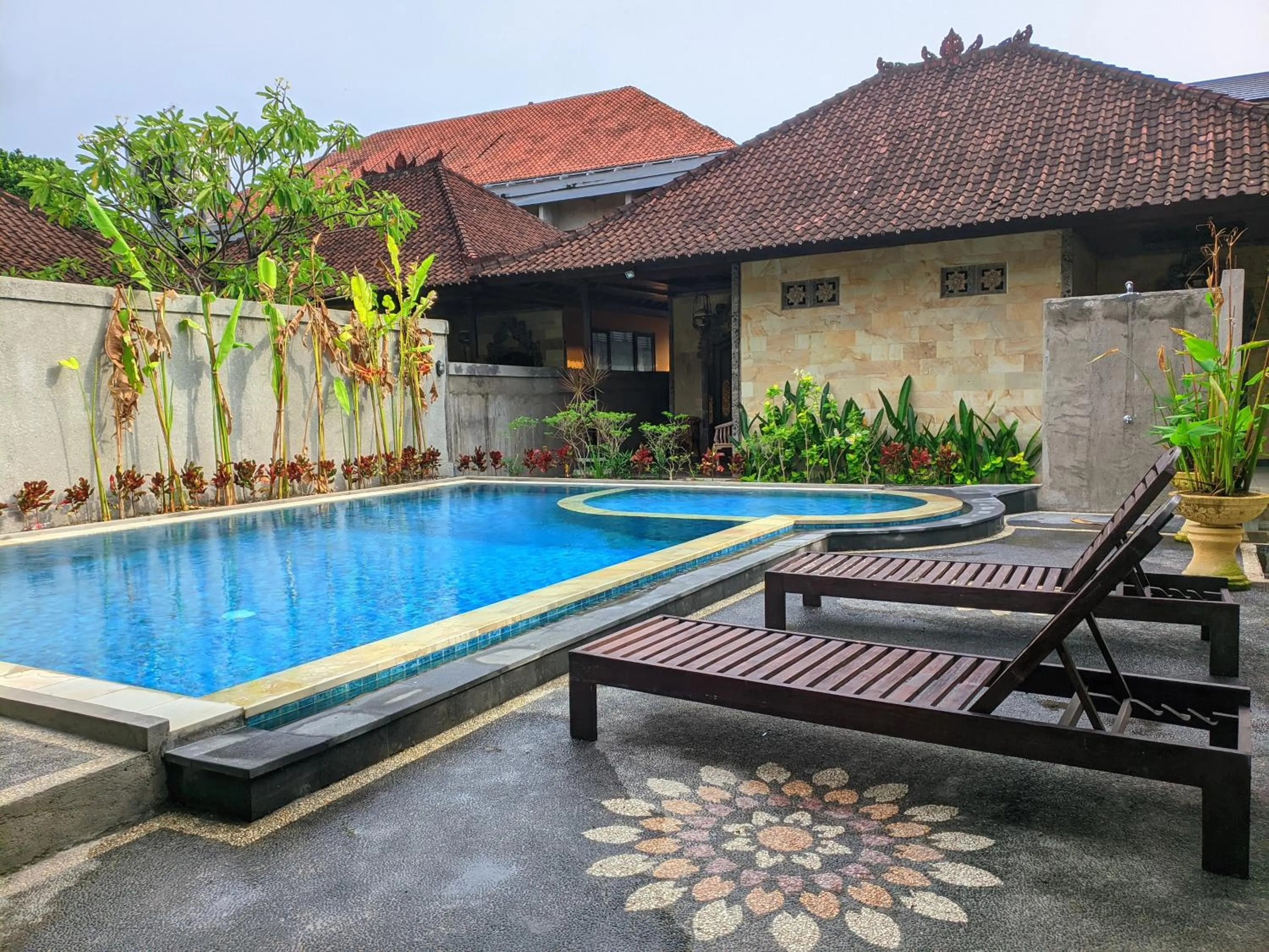 Swimming pool in Taman Sari Cottages