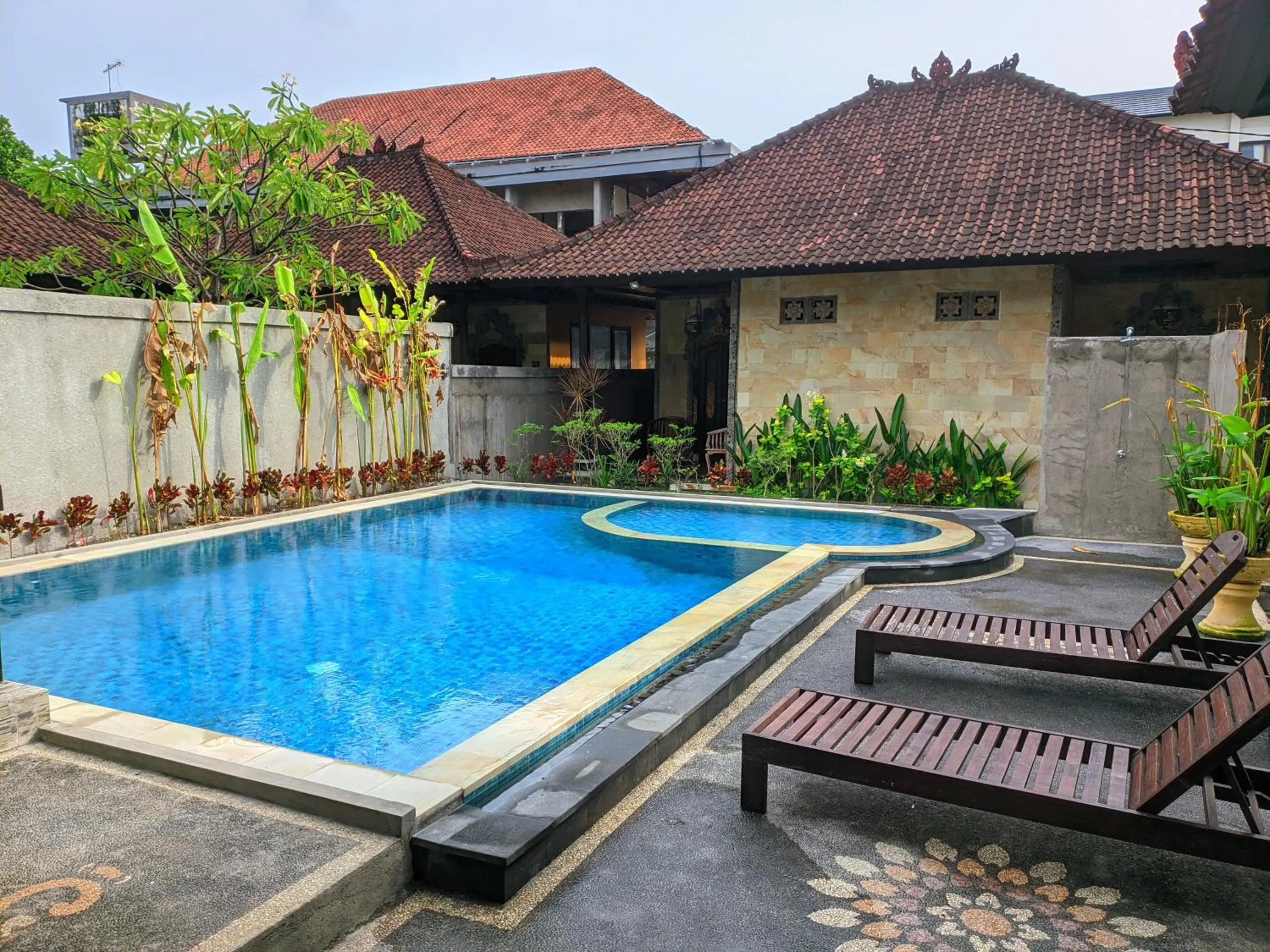 Swimming pool in Taman Sari Cottages