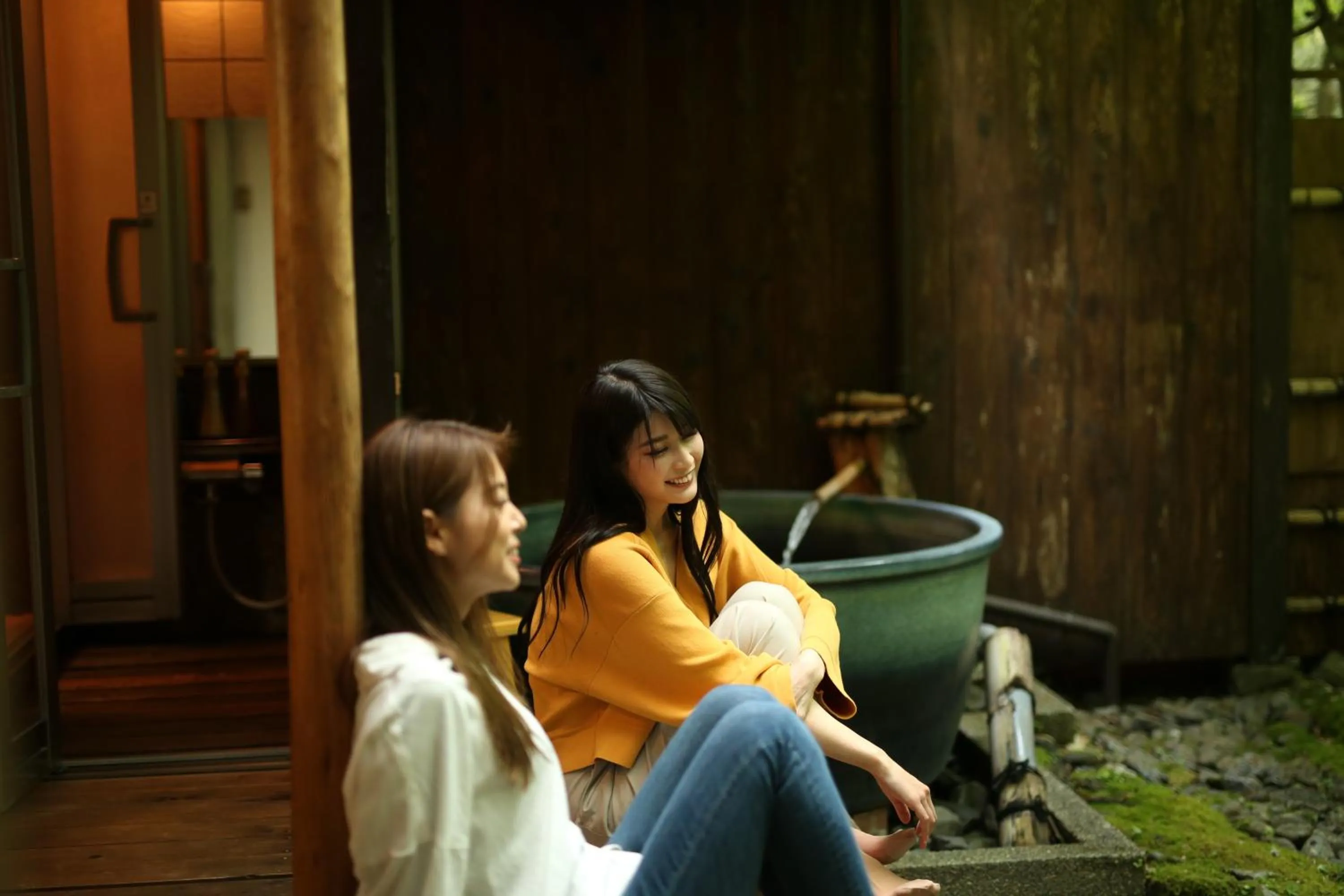 Open Air Bath in Momijiya Annex