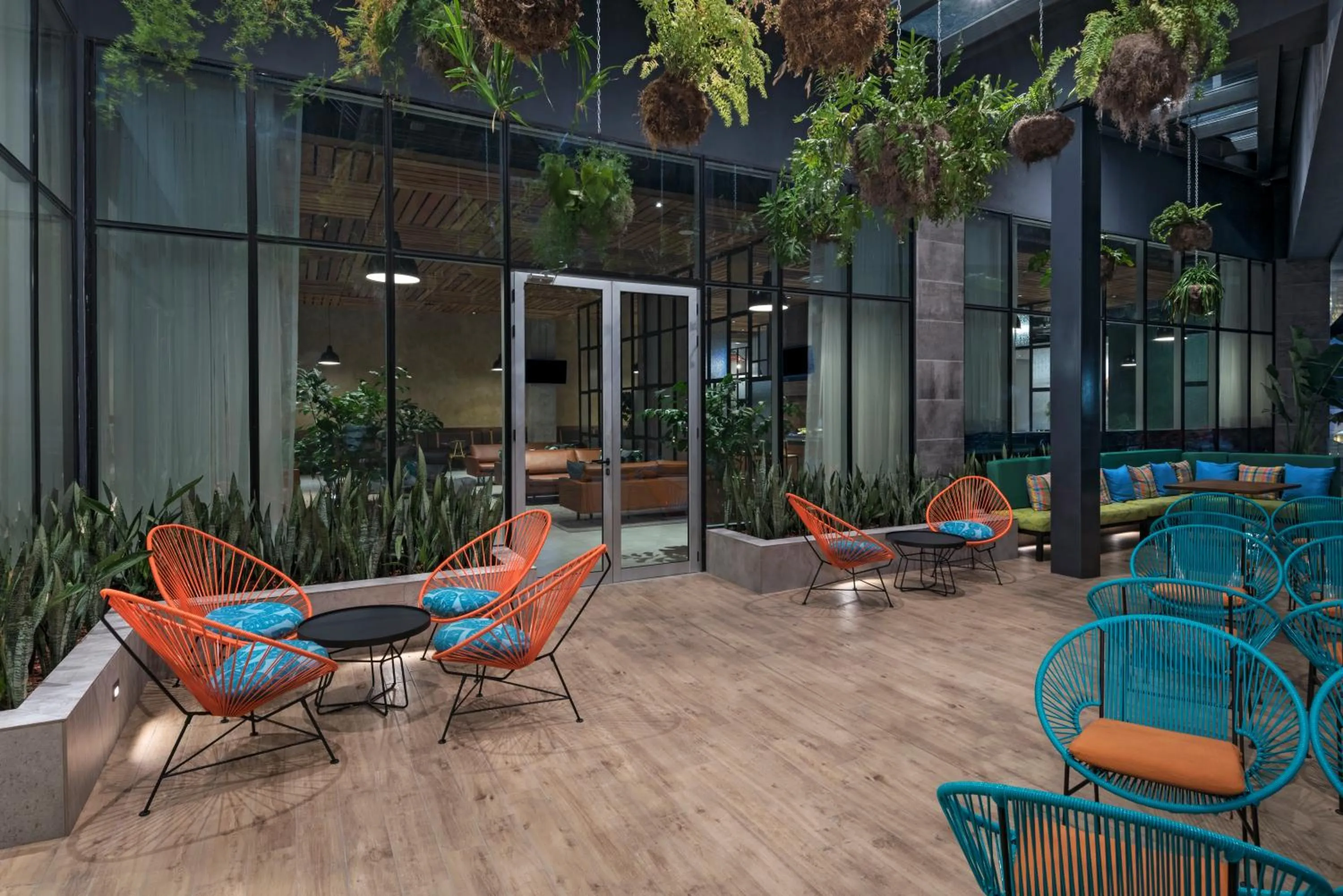 Patio in Hyatt Place San Pedro