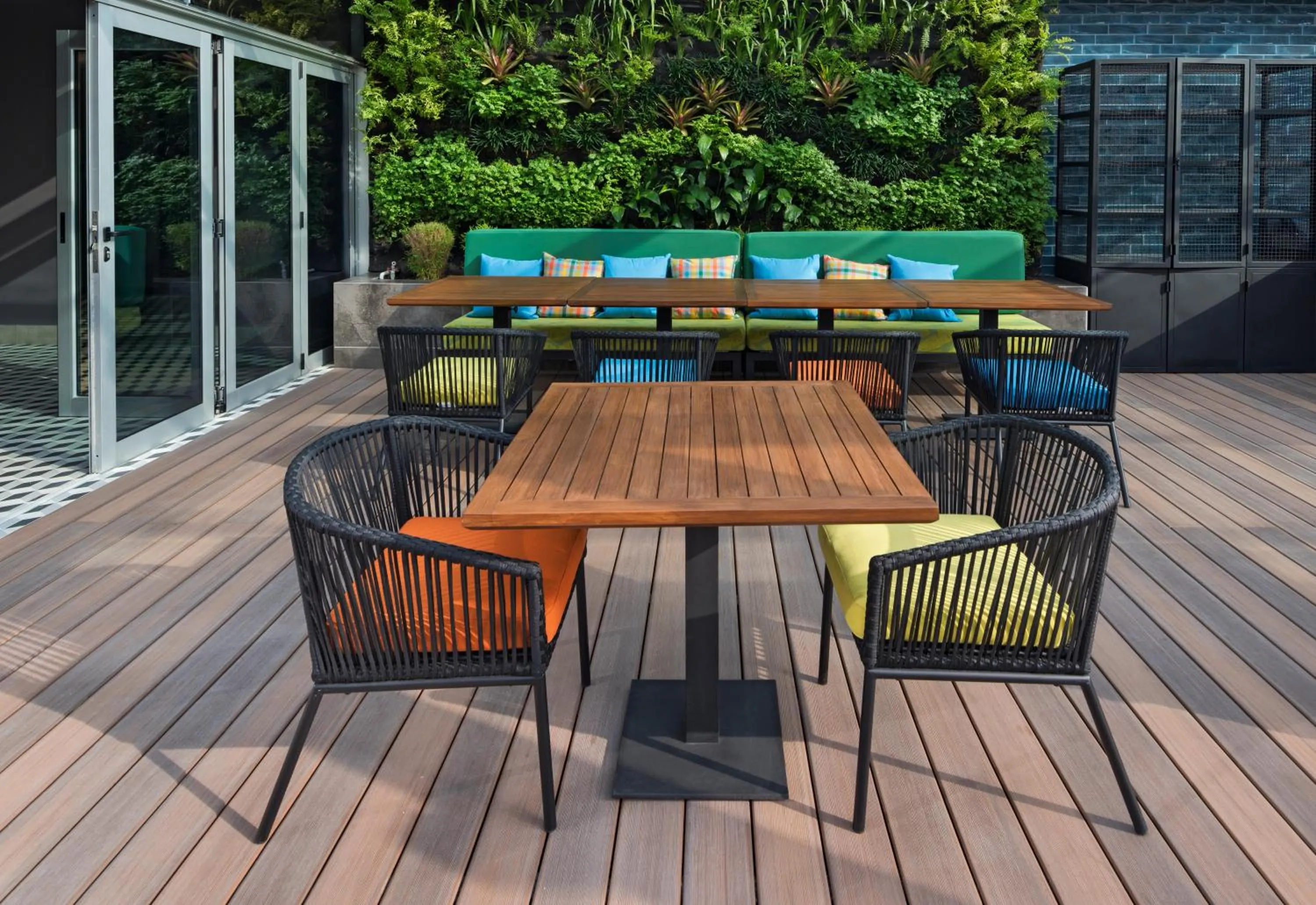 Patio in Hyatt Place San Pedro