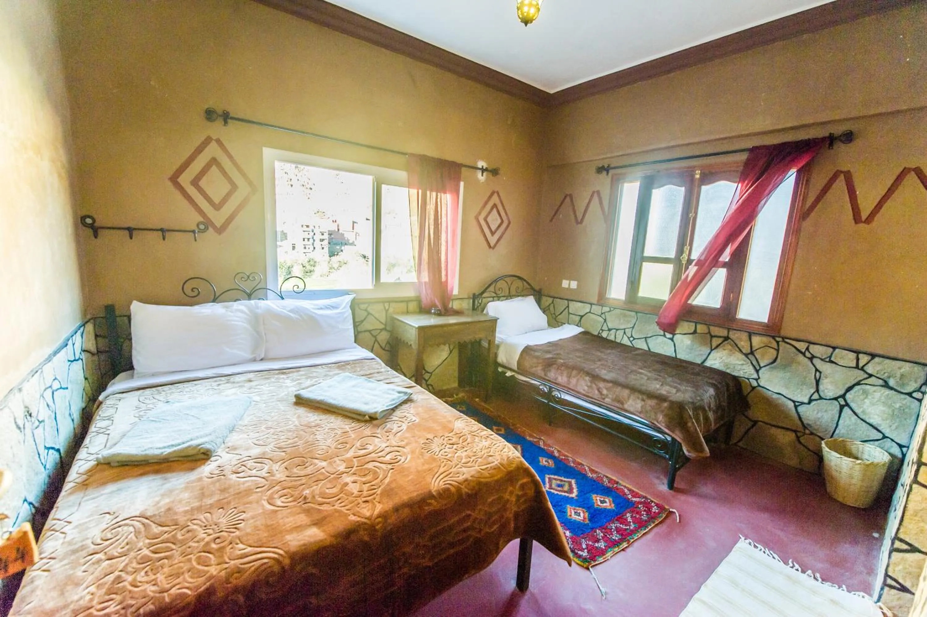 Bed in Les Jardins De Todgha gorges de todra tinghir