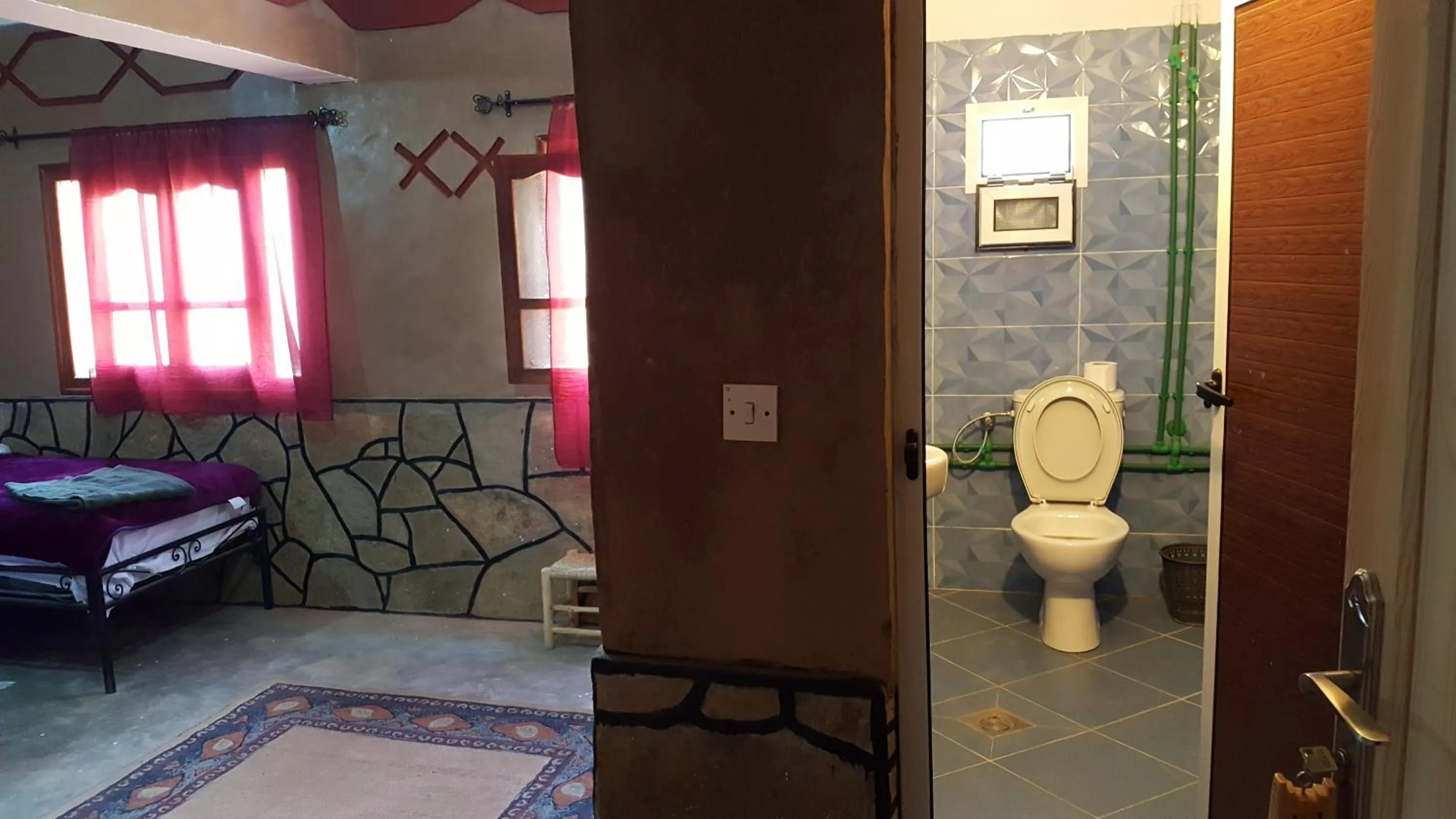 Bed in Les Jardins De Todgha gorges de todra tinghir