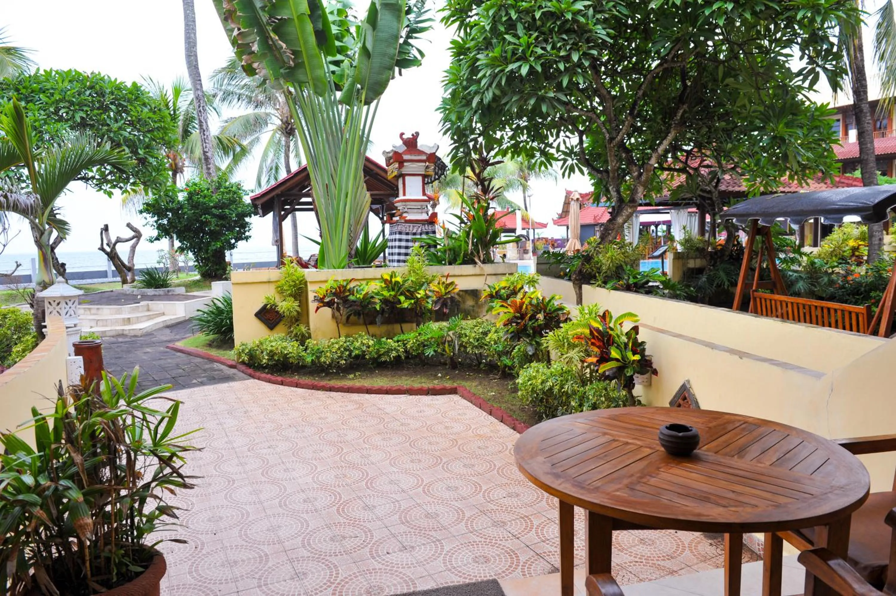 Patio in Bali Palms Resort