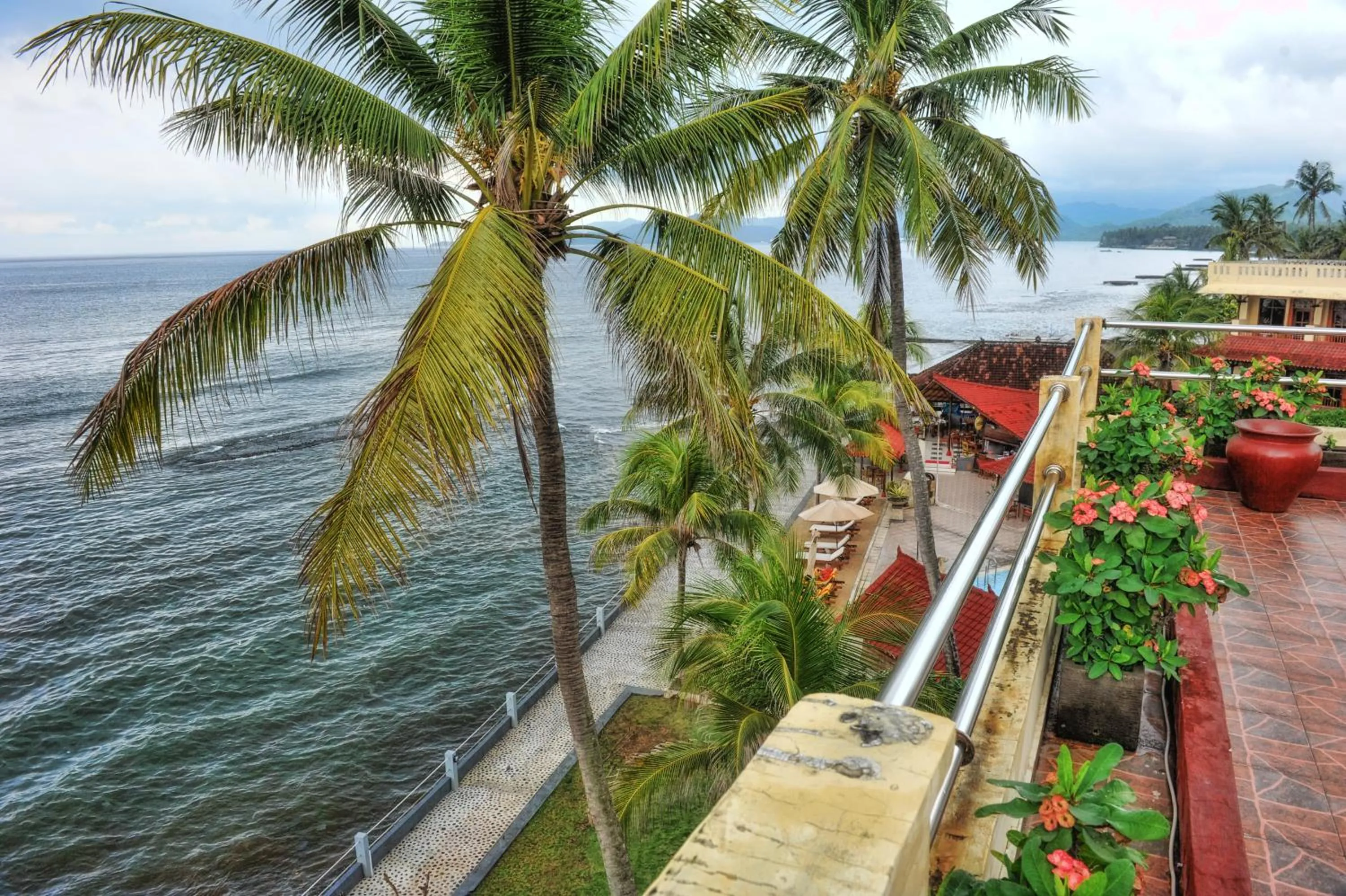 Sea view in Bali Palms Resort