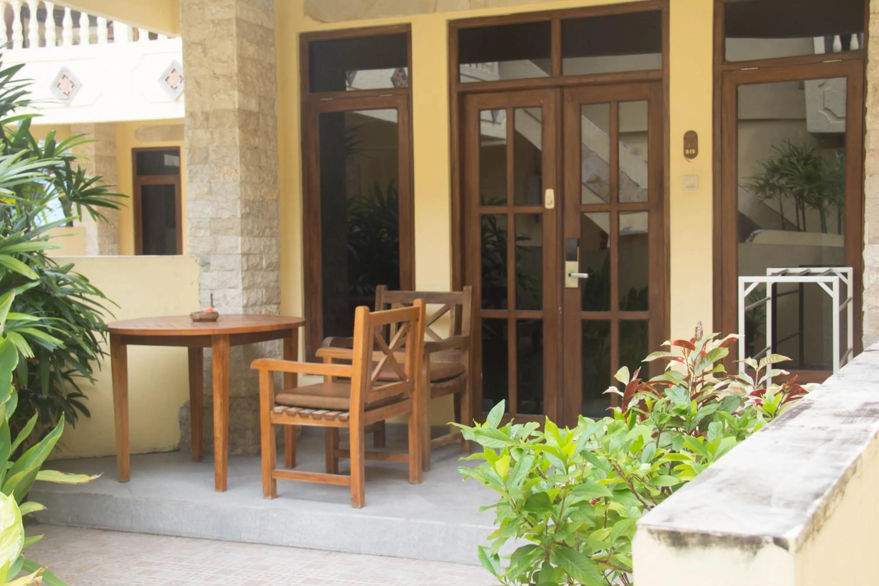Patio in Bali Palms Resort