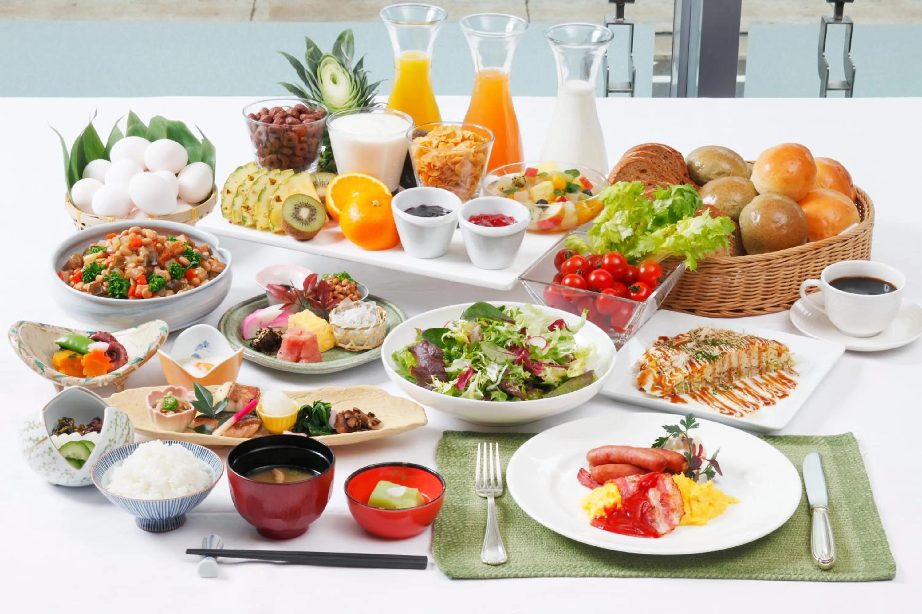 Food and drinks in Mielparque Hiroshima