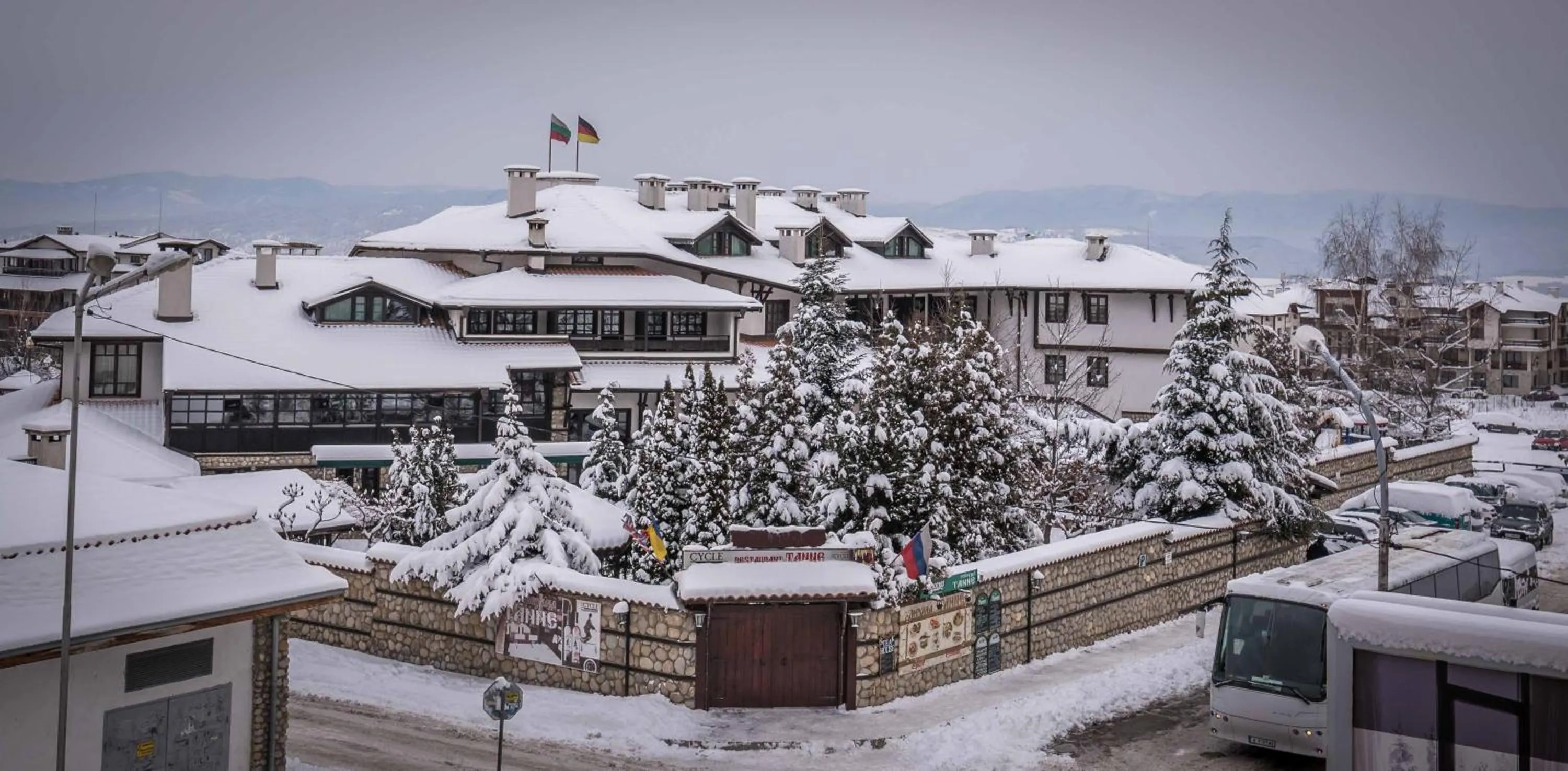 Property building in Hotel Tanne