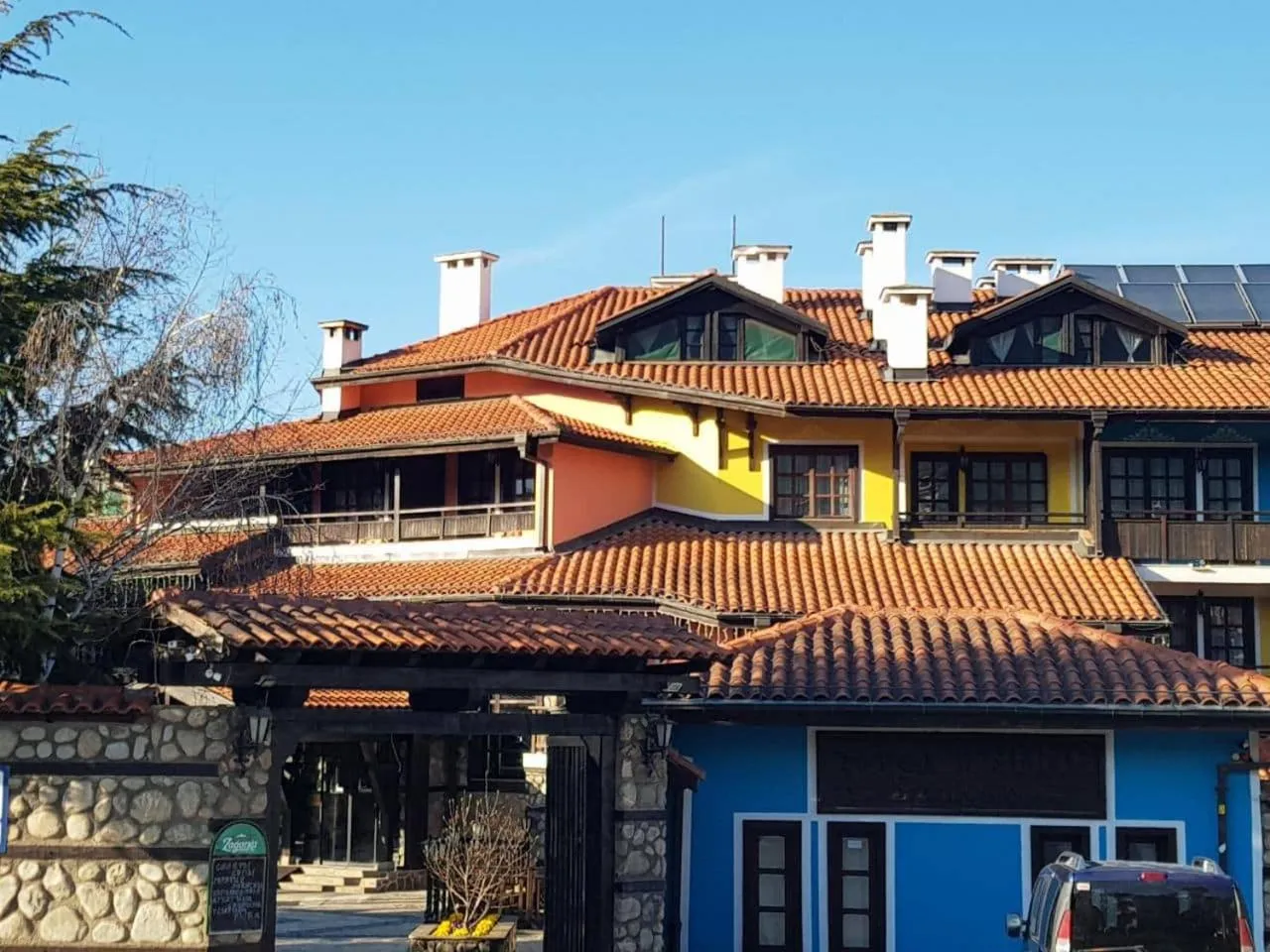 Property building in Hotel Tanne