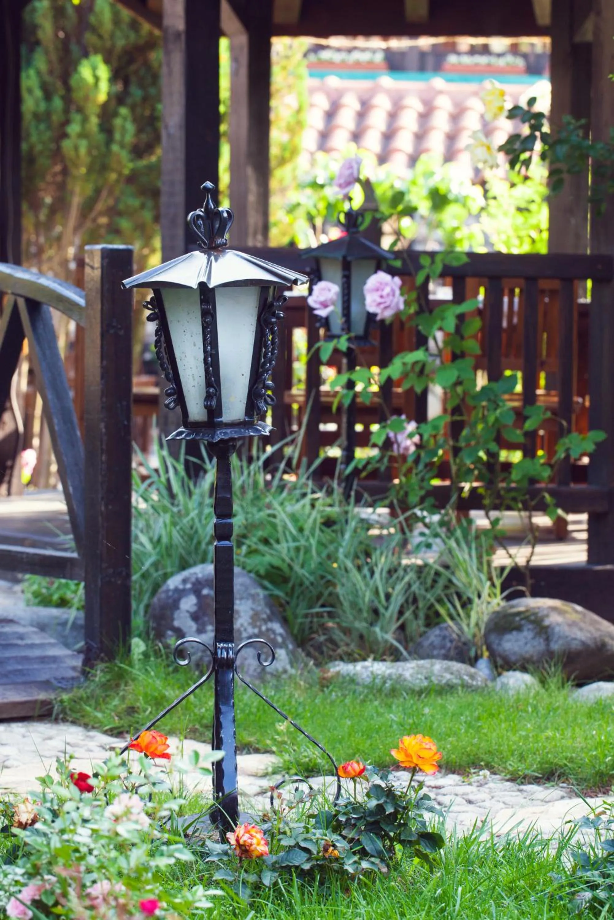 Patio in Hotel Tanne