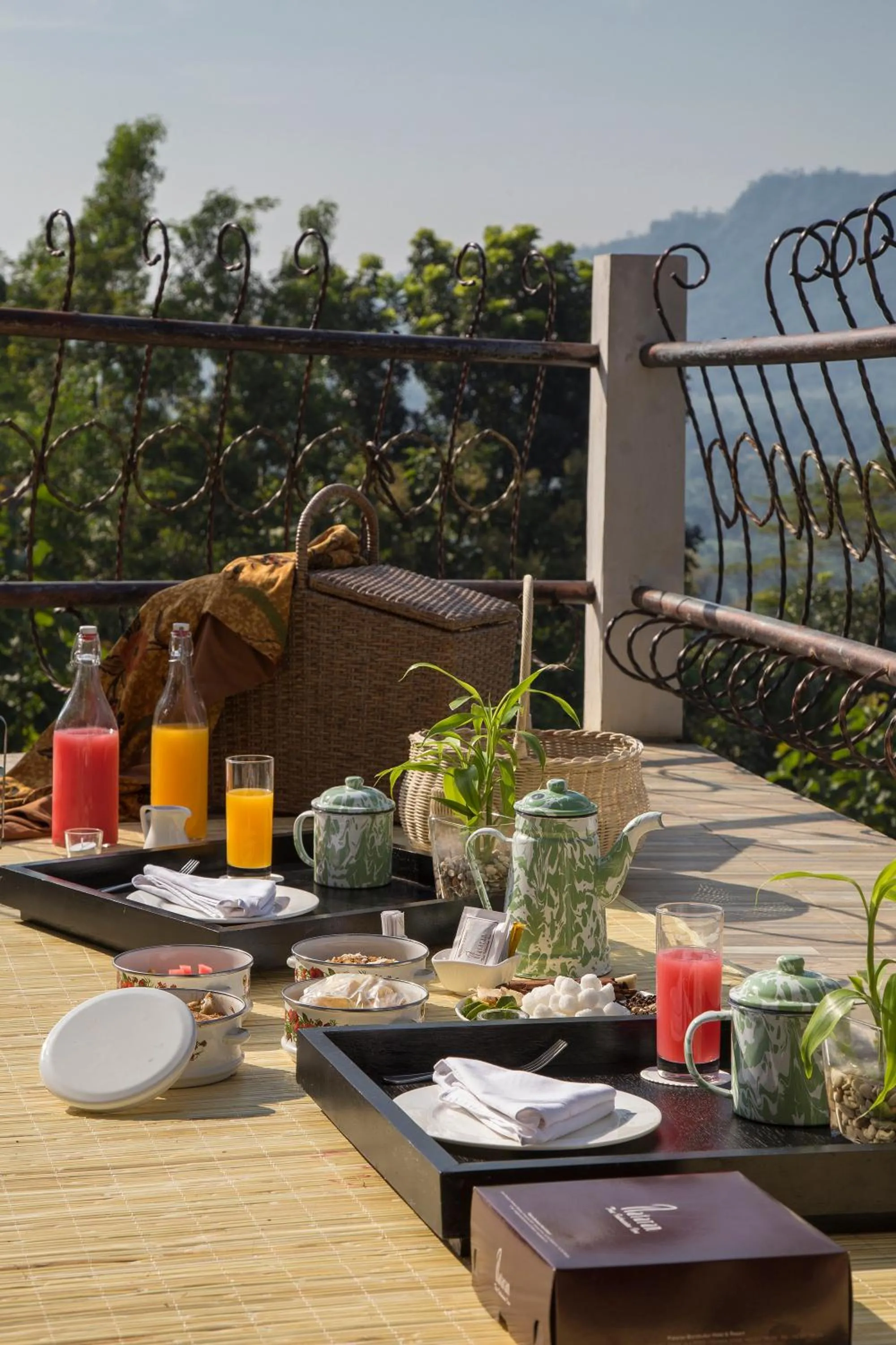 Breakfast in Plataran Borobudur