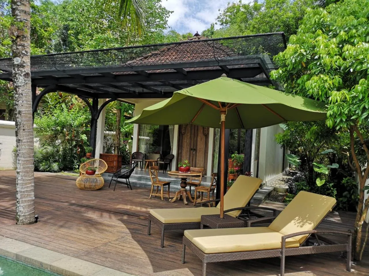 Patio in Plataran Borobudur
