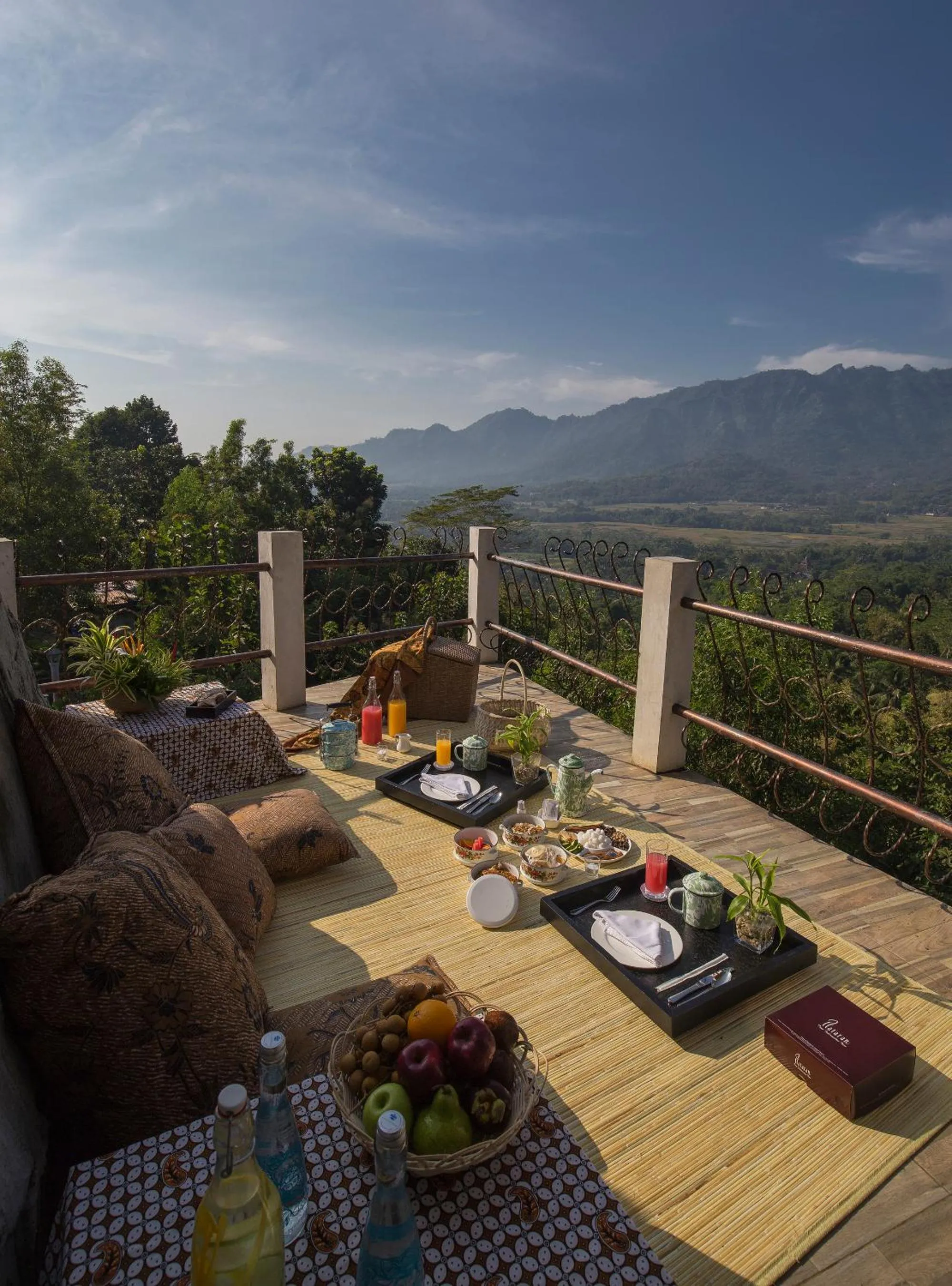Breakfast in Plataran Borobudur
