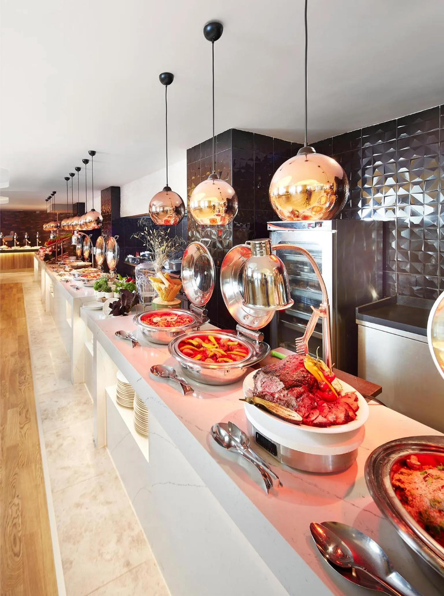 Food in Lalila Blue Suites