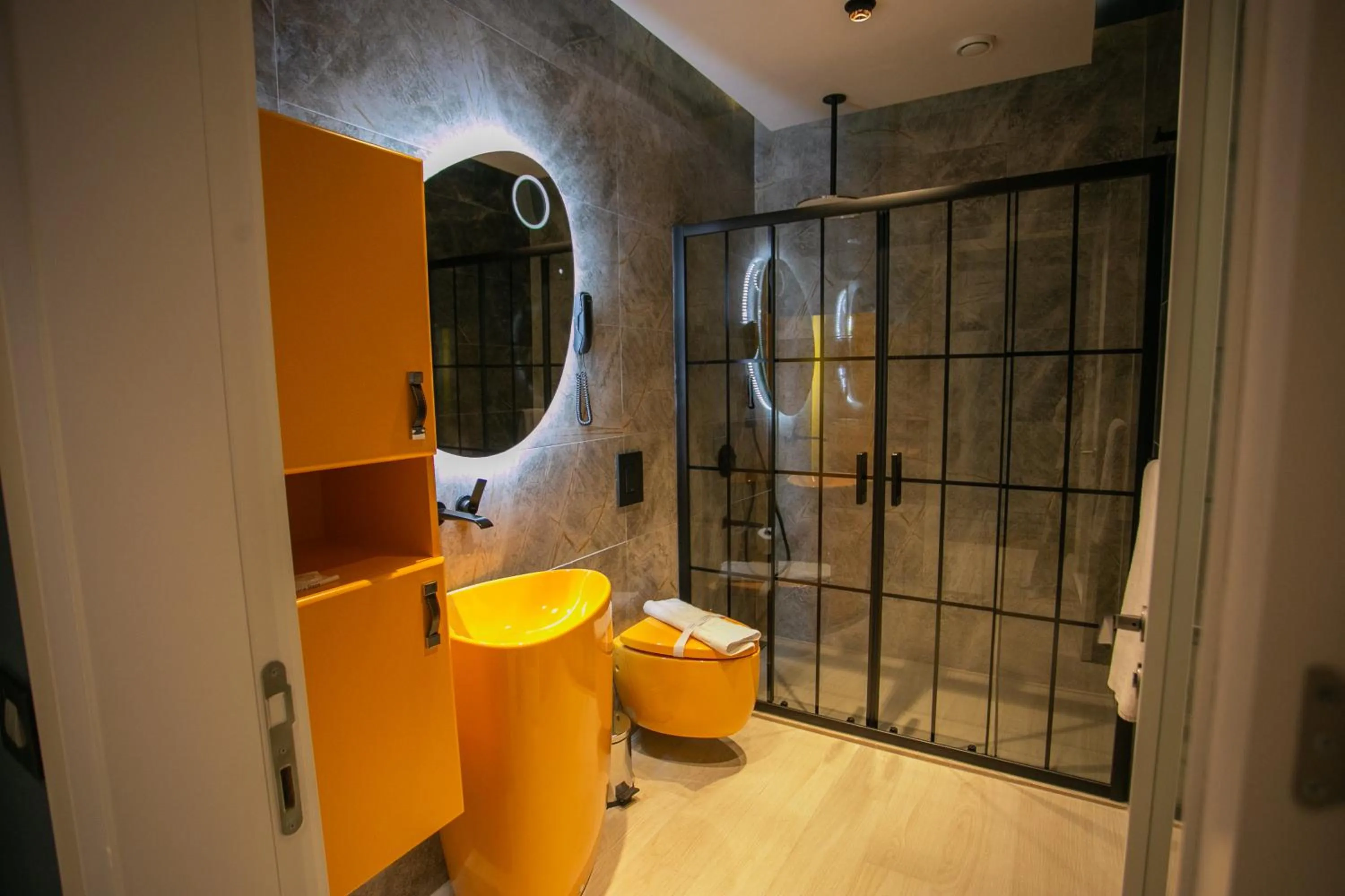 Bathroom in Lalila Blue Suites