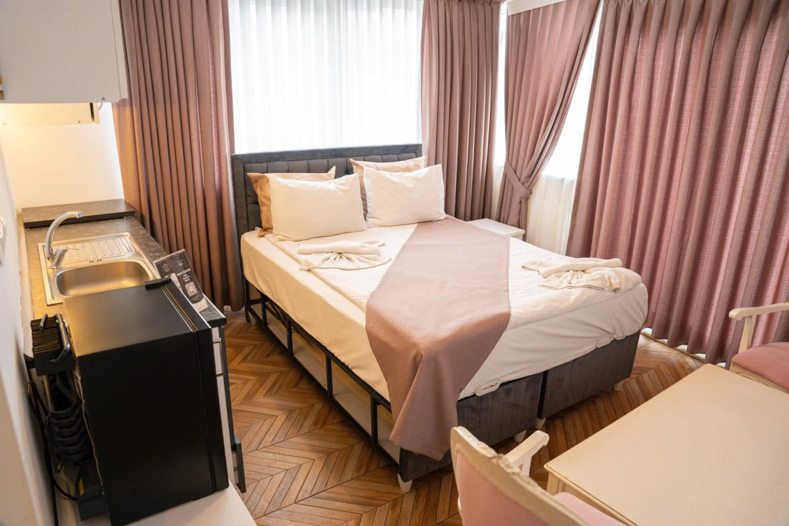 Bed in Pearl Hotel İstanbul