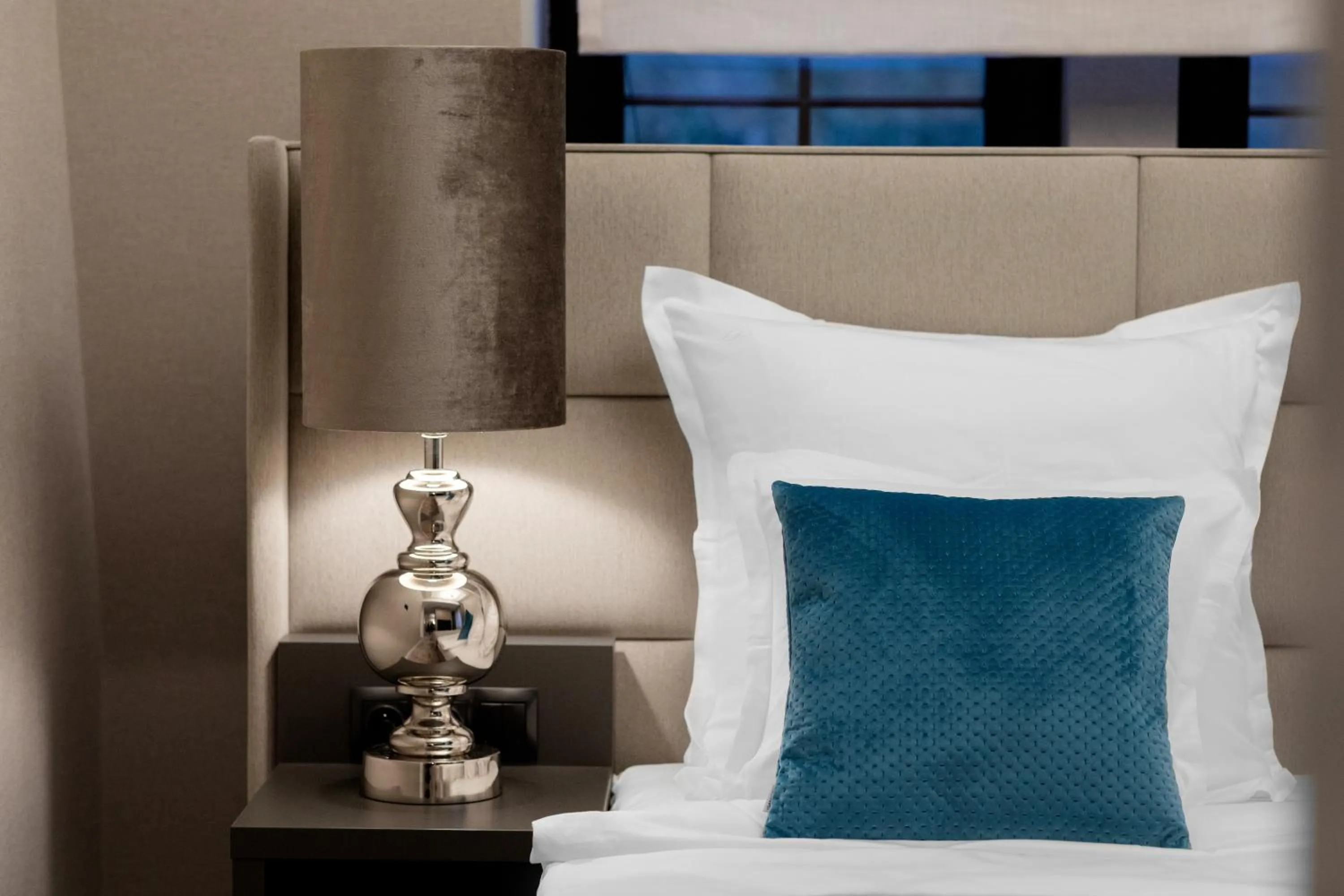 Bed in Grand Park Hotel