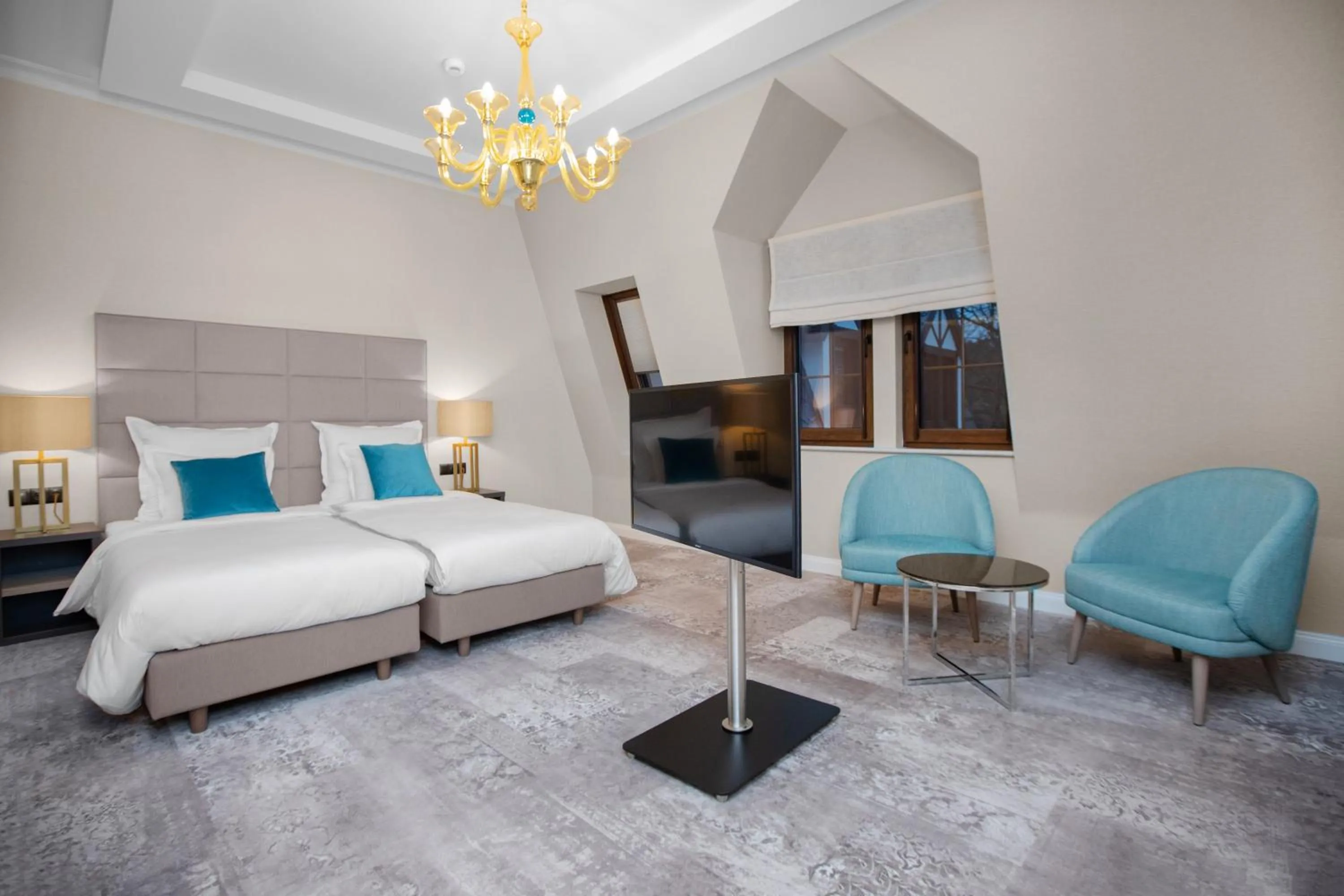 Bed in Grand Park Hotel