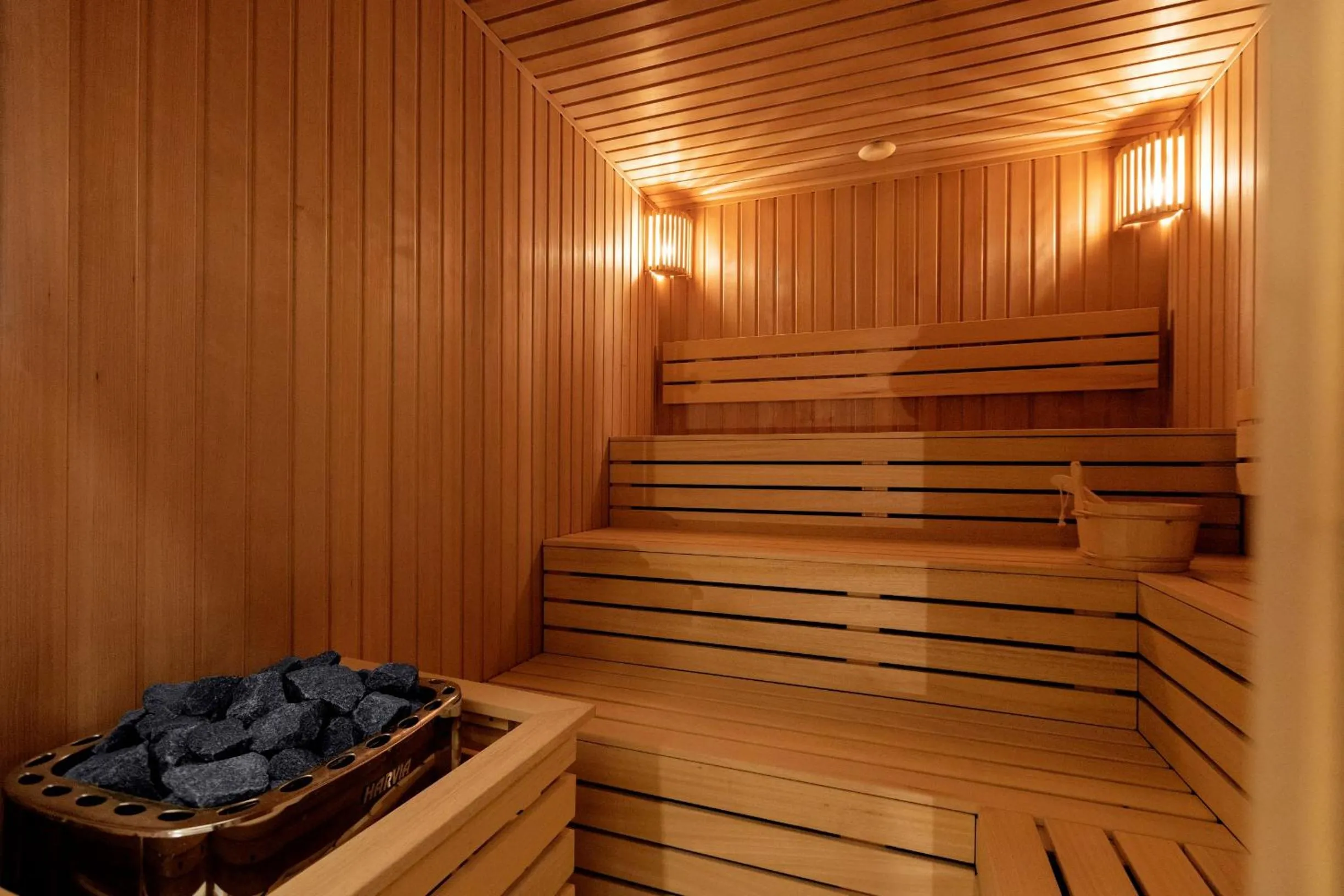 Sauna in Grand Park Hotel