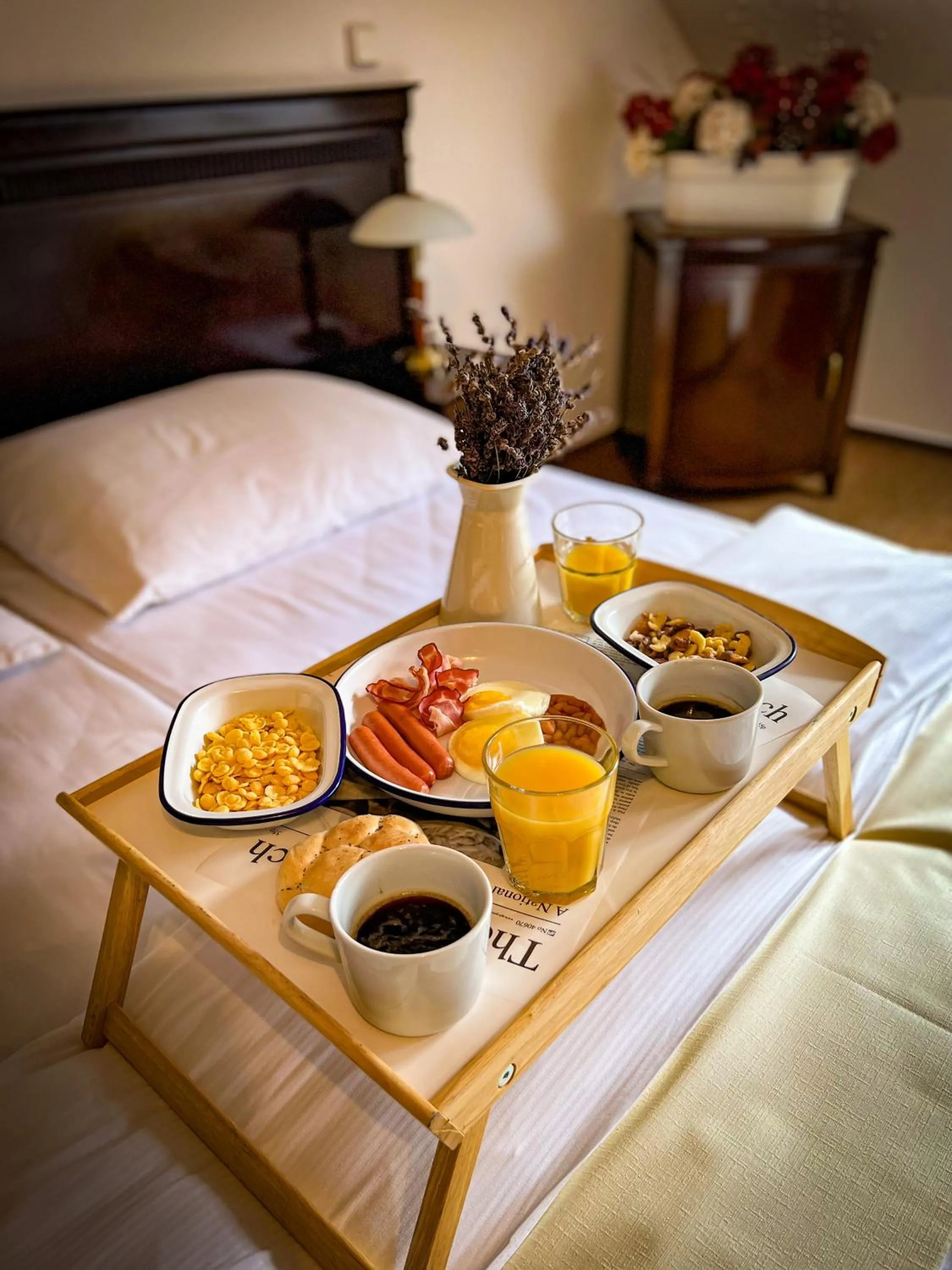 Bed in Hotel U Zeleneho stromu