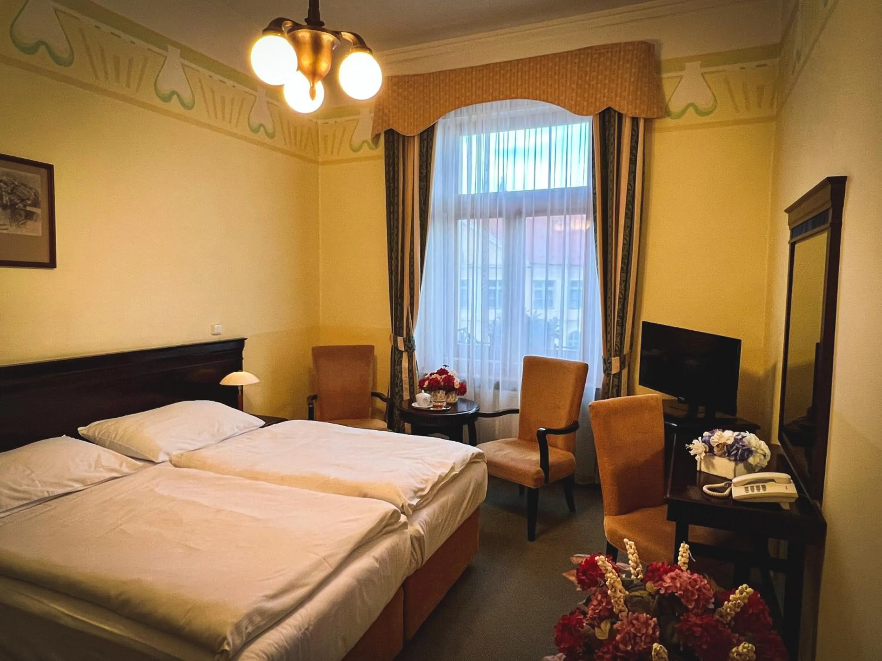 Bed in Hotel U Zeleneho stromu