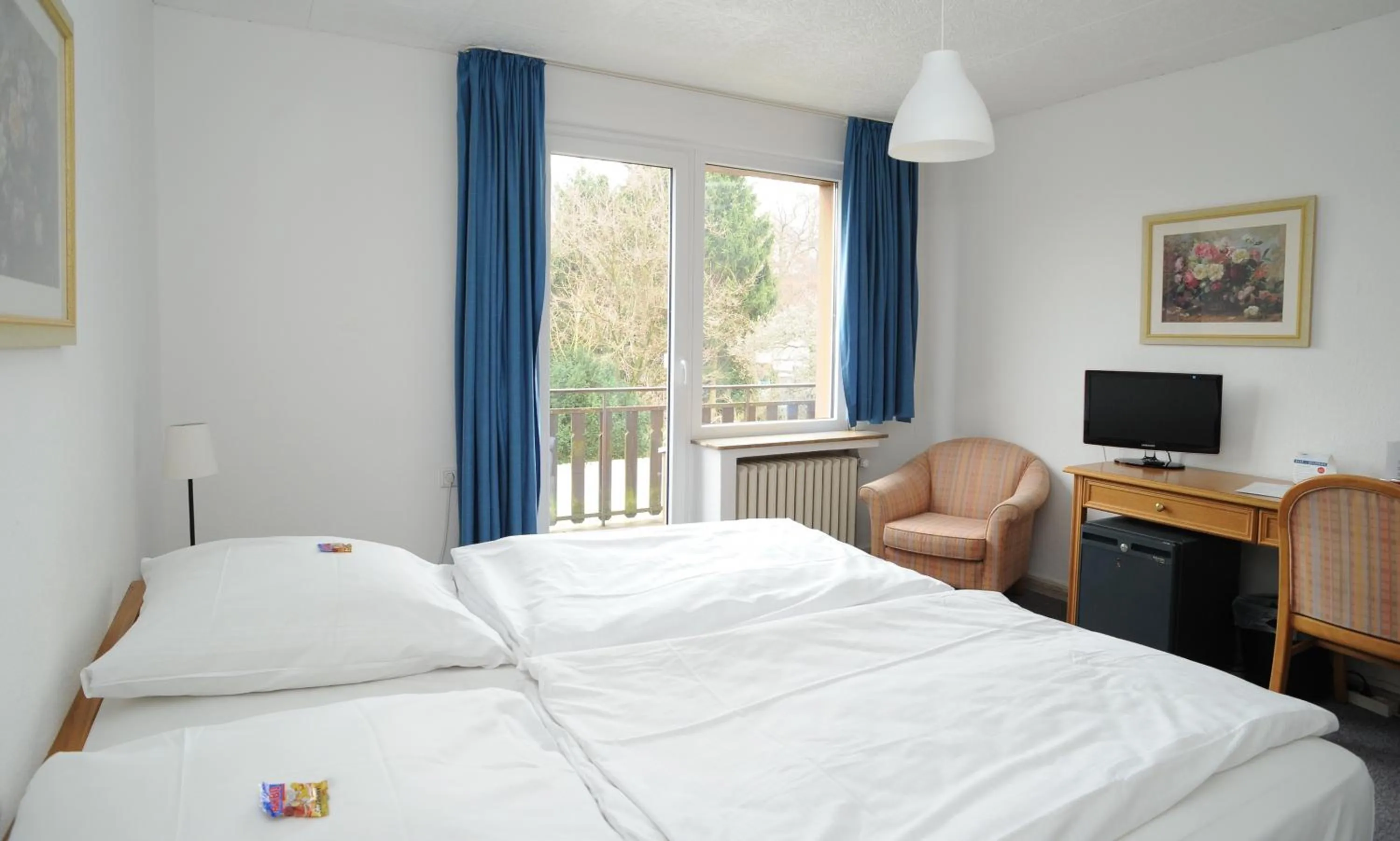 Photo of the whole room, Bed in Hotel Waldesruh