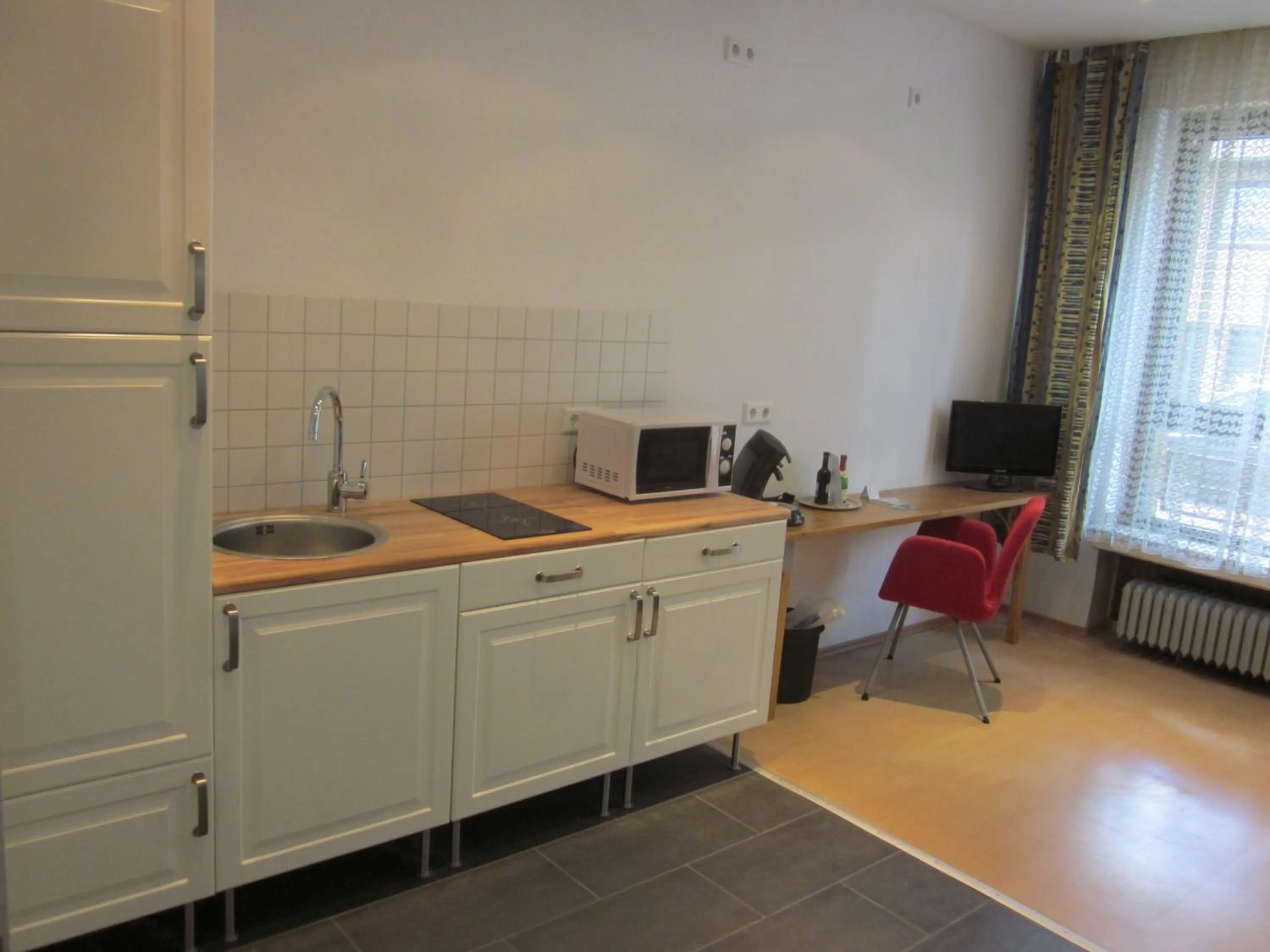 Kitchen or kitchenette in Hotel Waldesruh