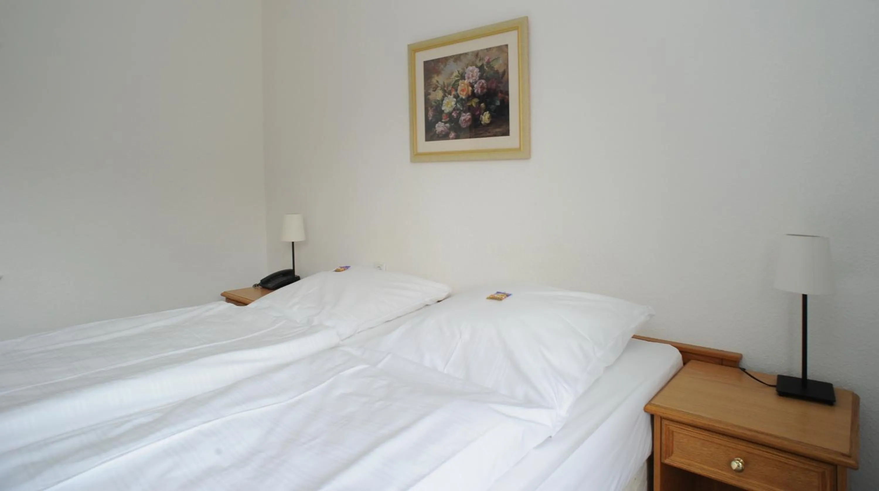 Bed in Hotel Waldesruh