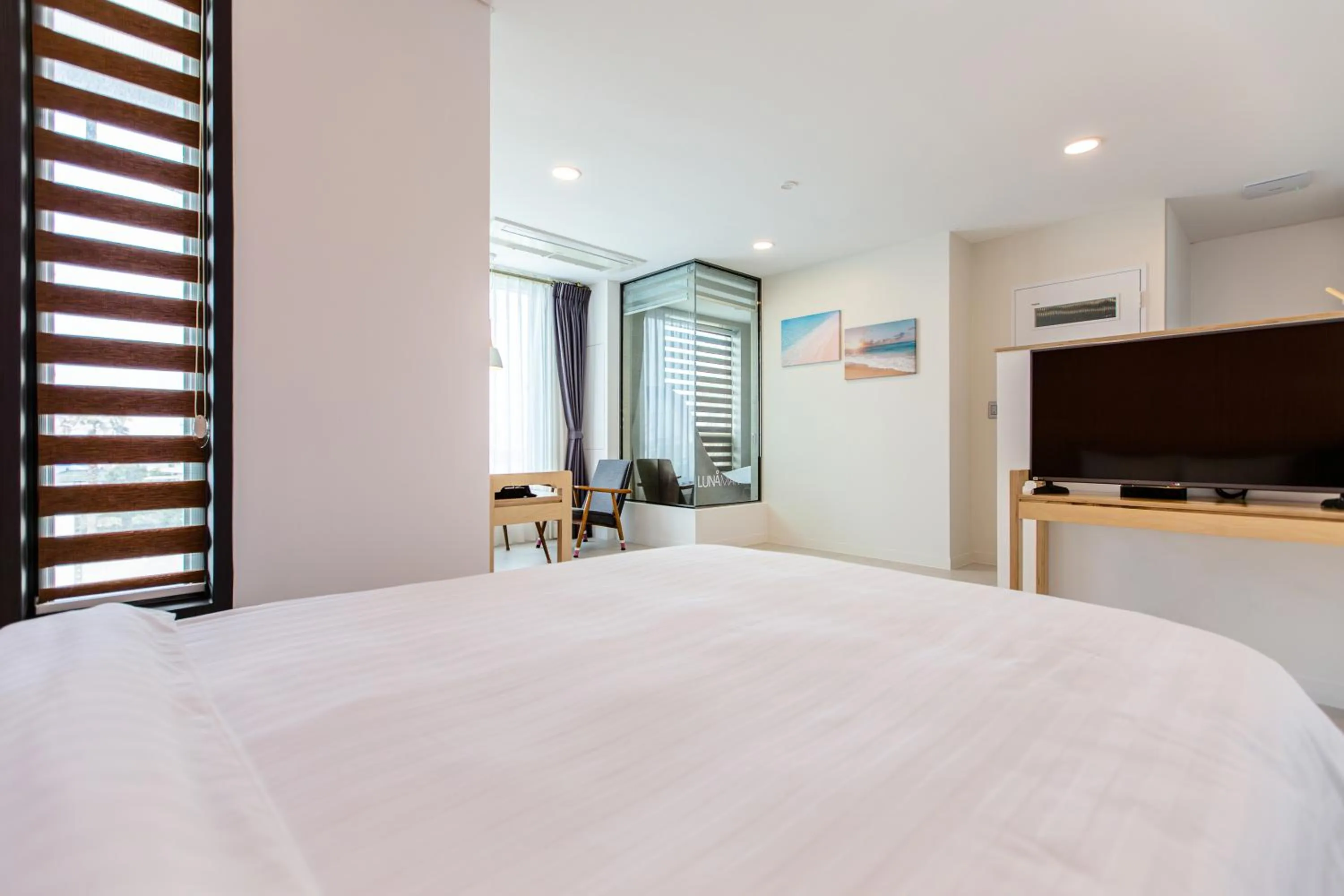 Bed in Lunamar Pension