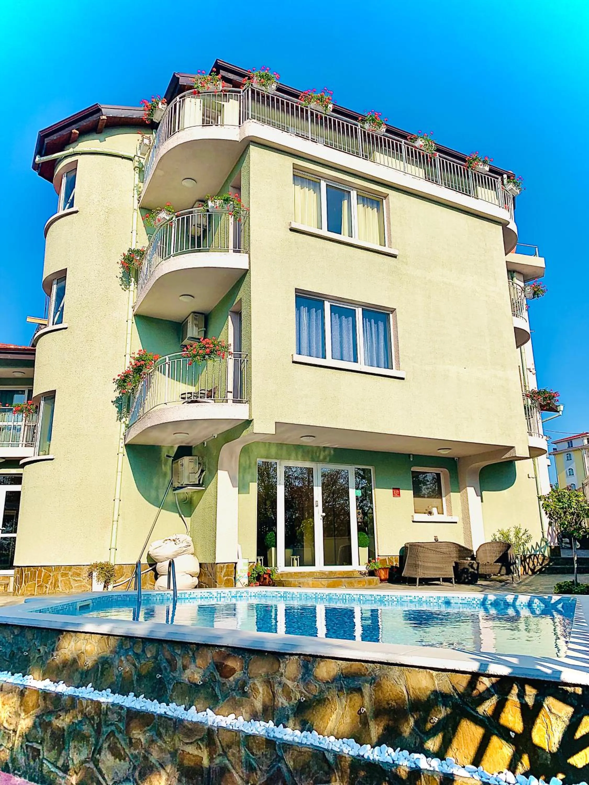 Property building in Hotel Amfora