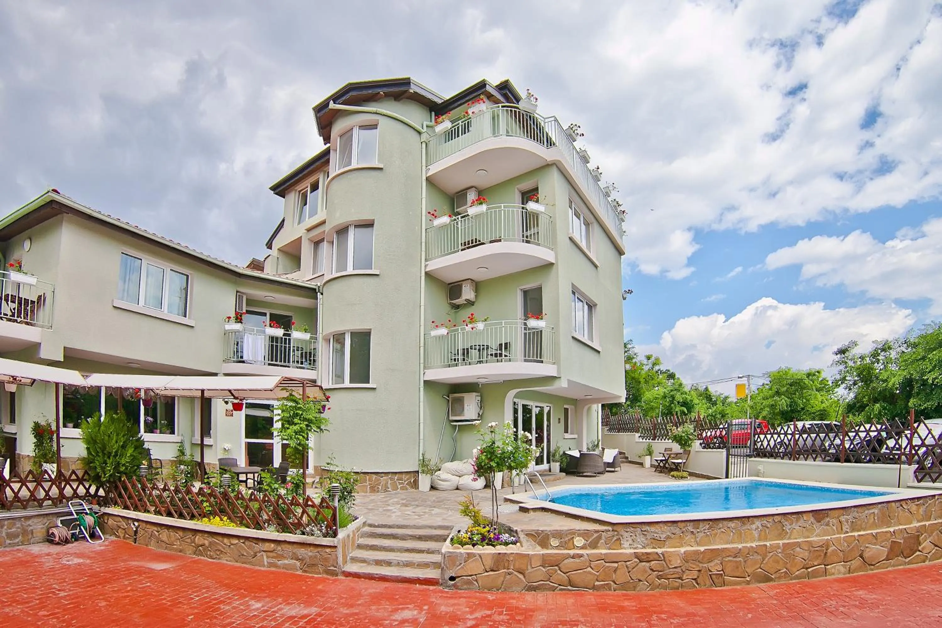 Property building in Hotel Amfora