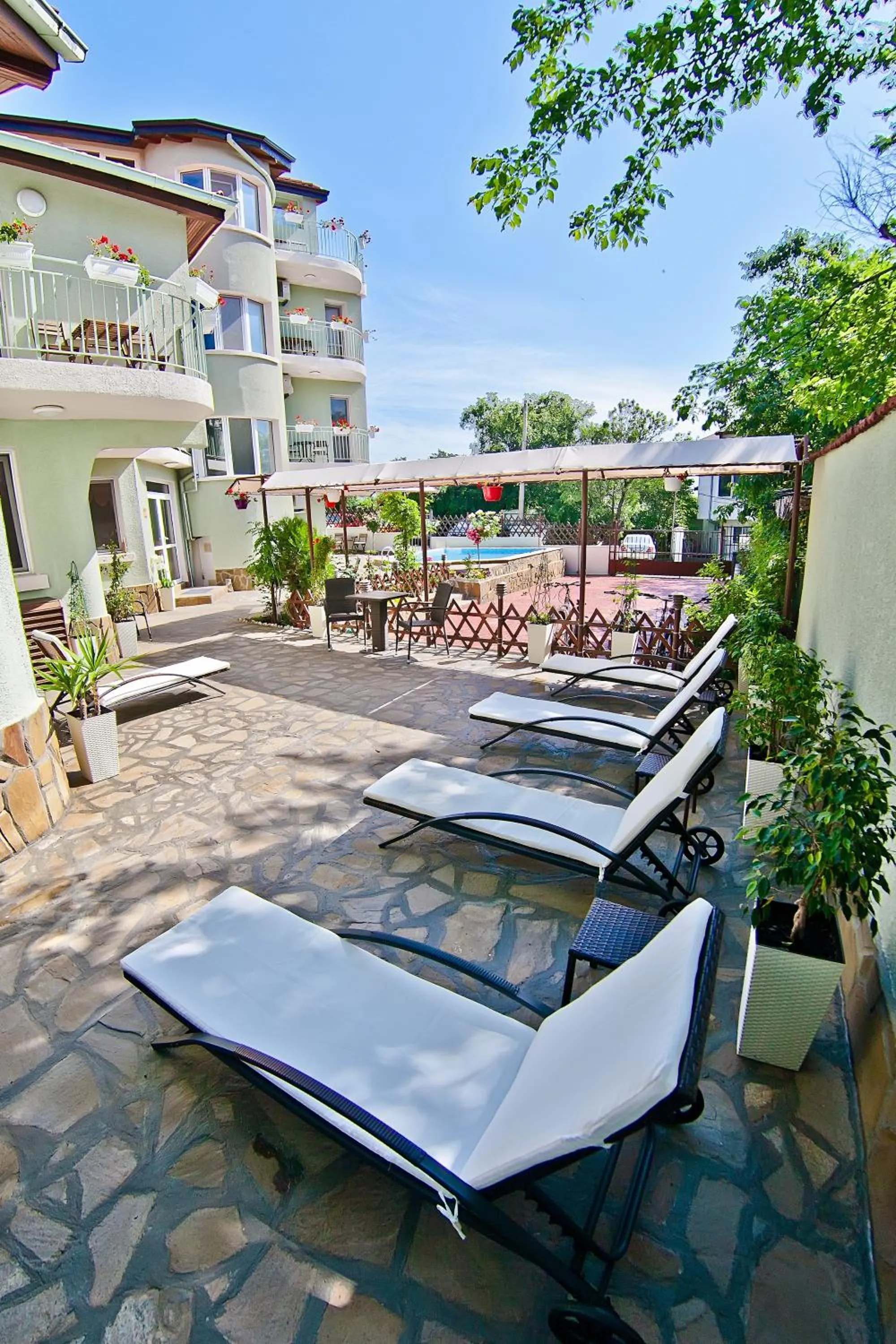 Property building in Hotel Amfora