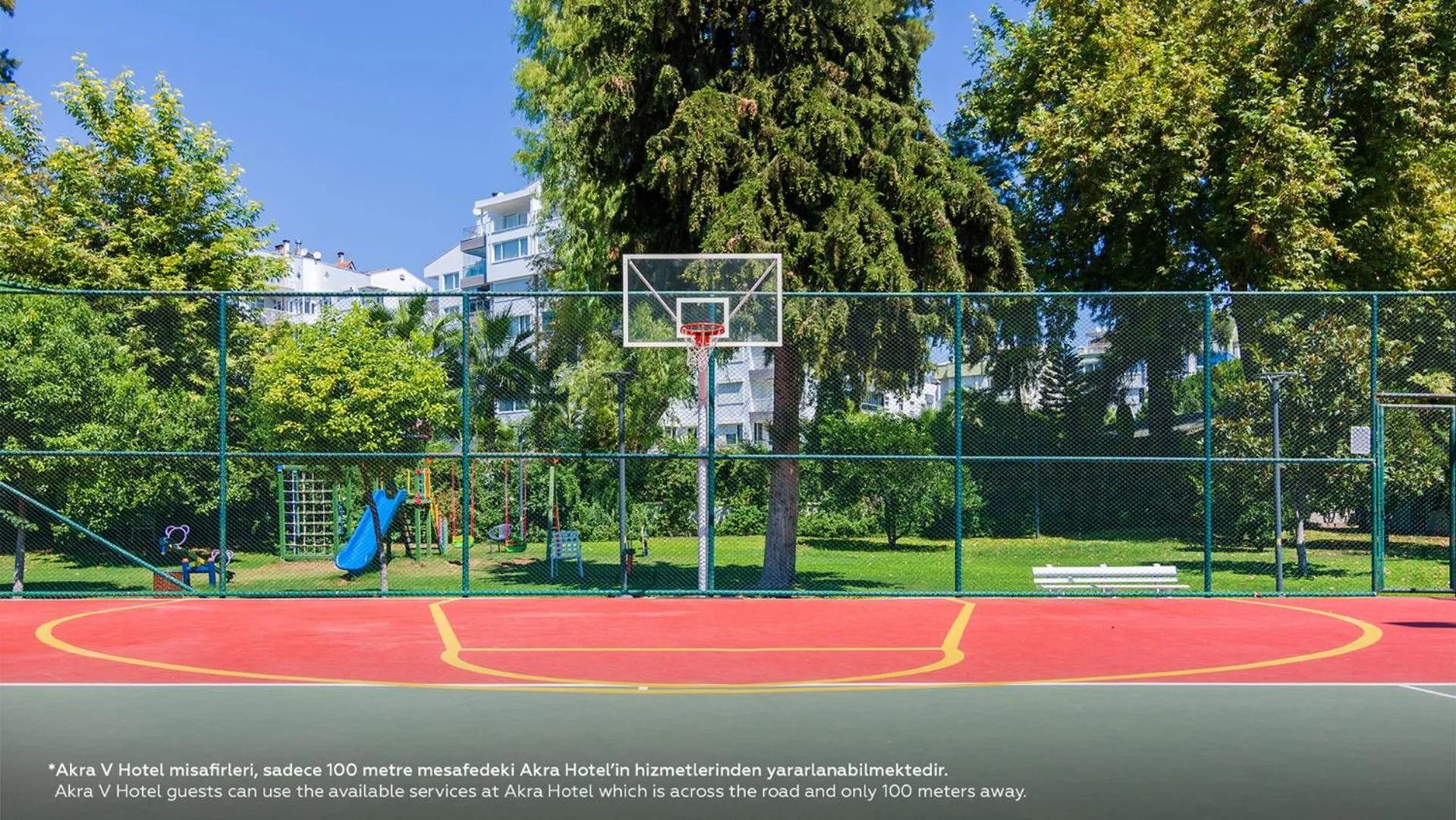 Sports in Akra V - Access to Akra Antalya