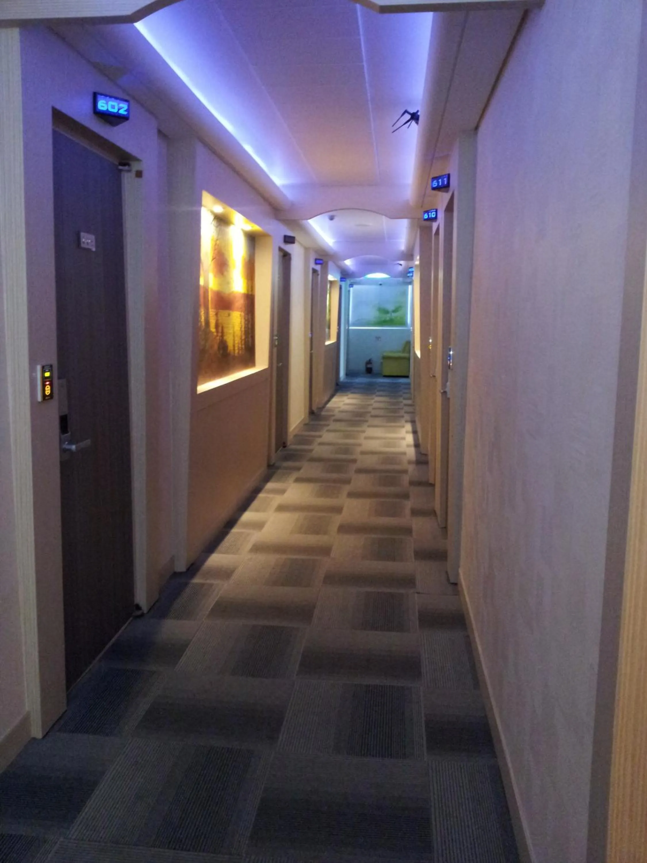 Decorative detail in Incheon Airport Hotel