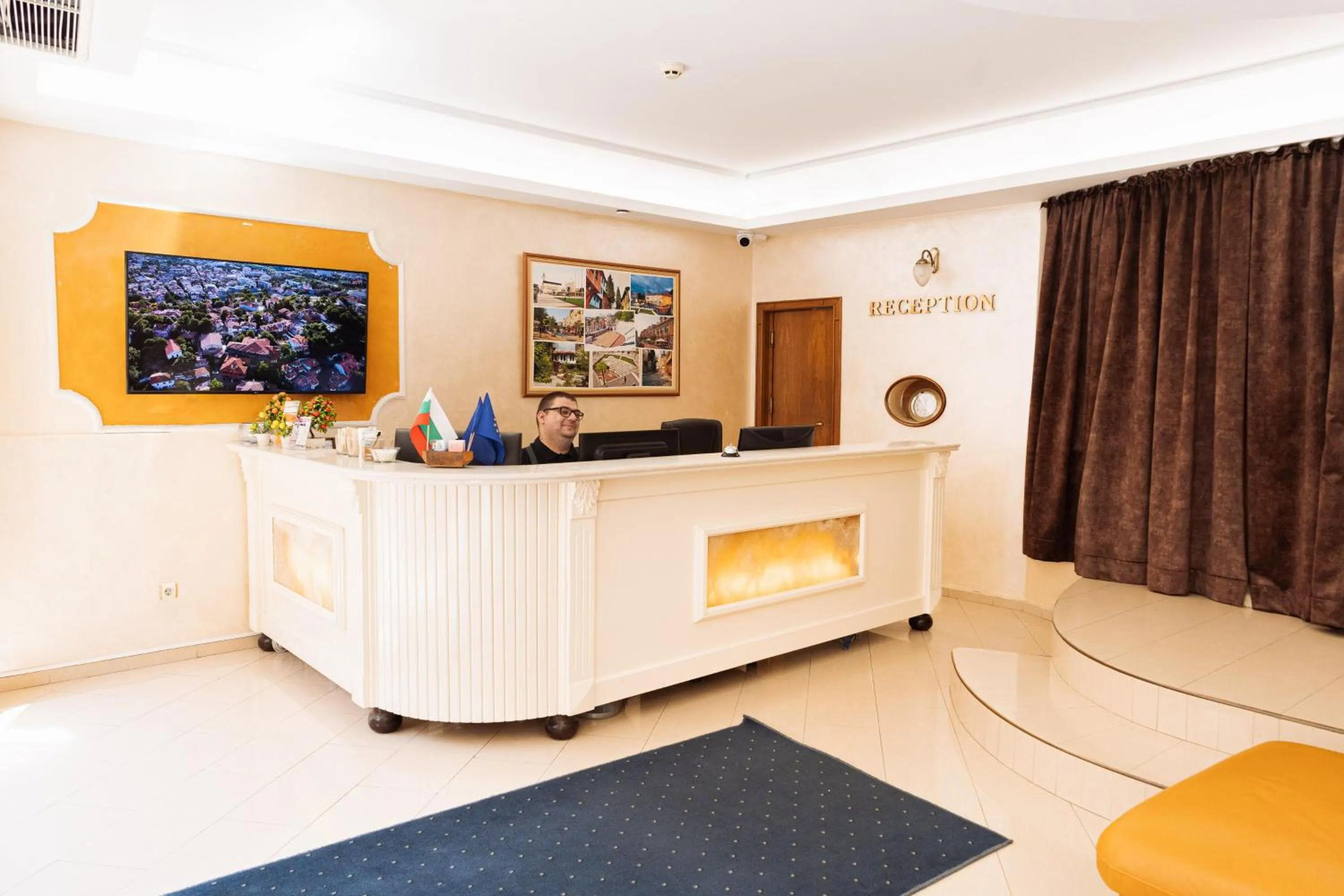 Lobby or reception in Hotel Dafi