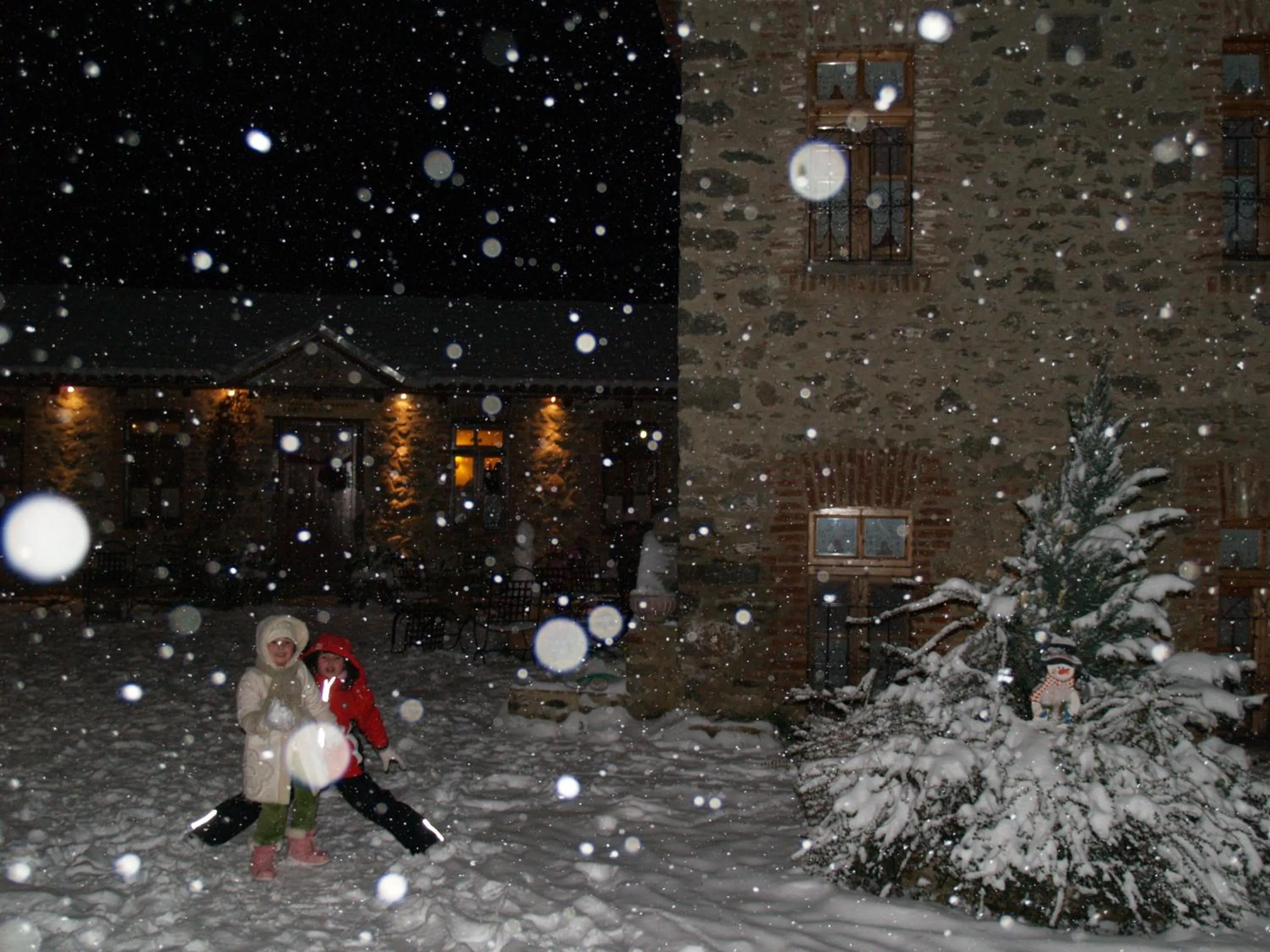 Night in Agios Germanos