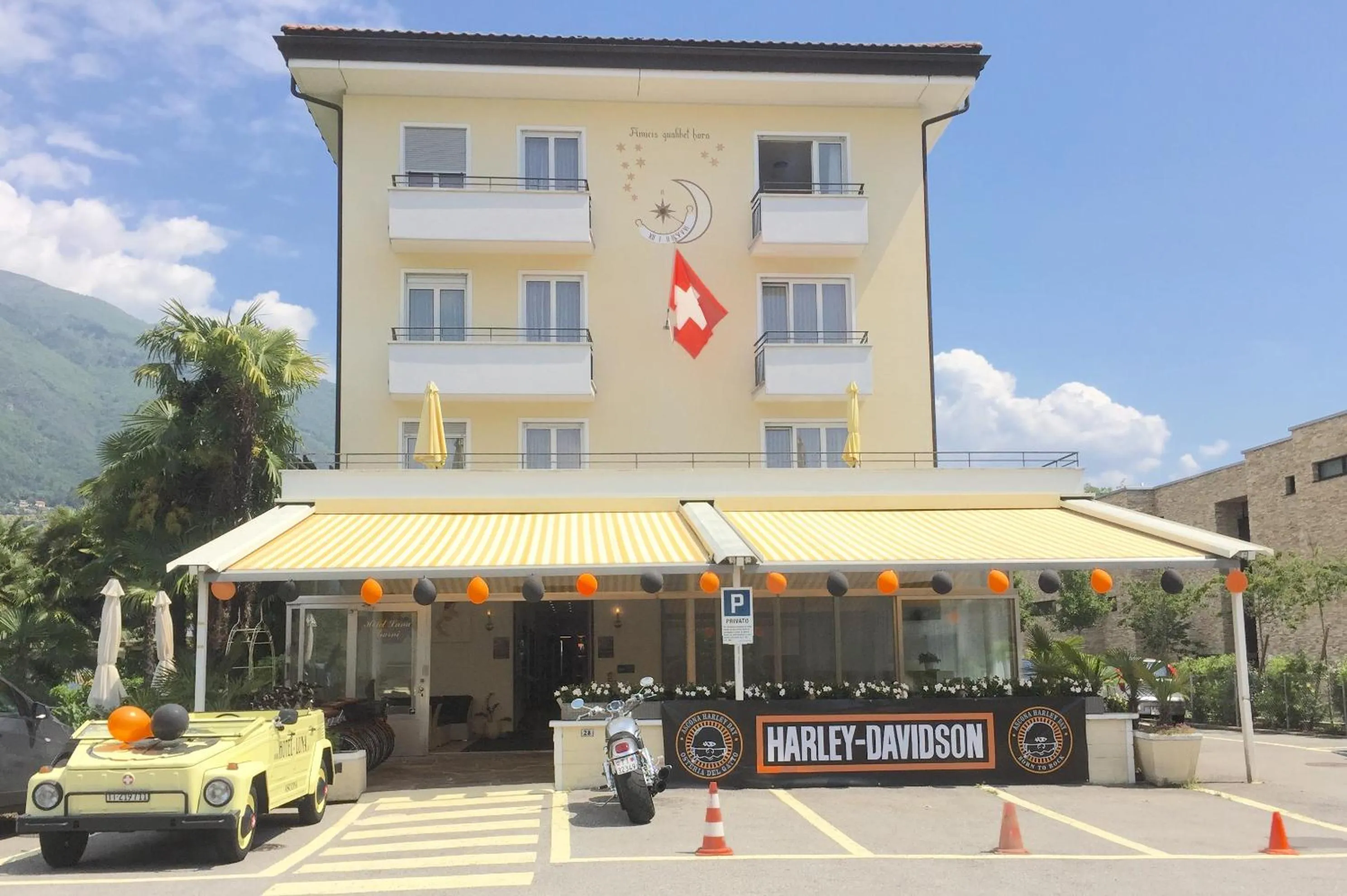 Facade/entrance in Hotel Luna Garni