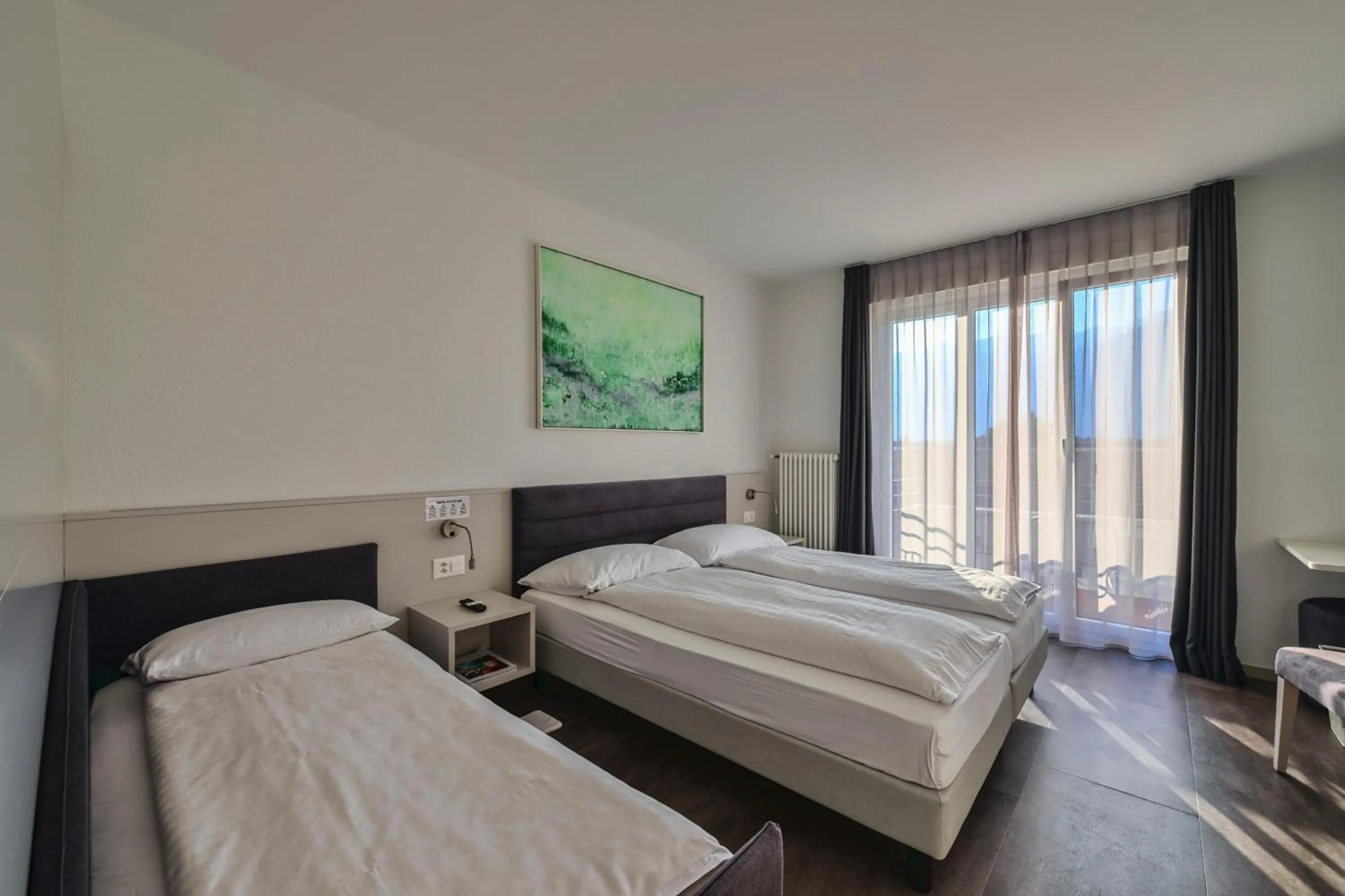 Bedroom, Bed in Hotel Luna Garni