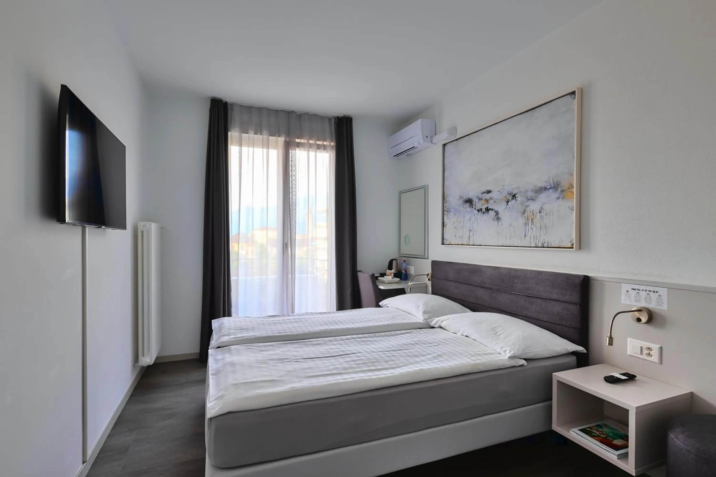 Bed in Hotel Luna Garni